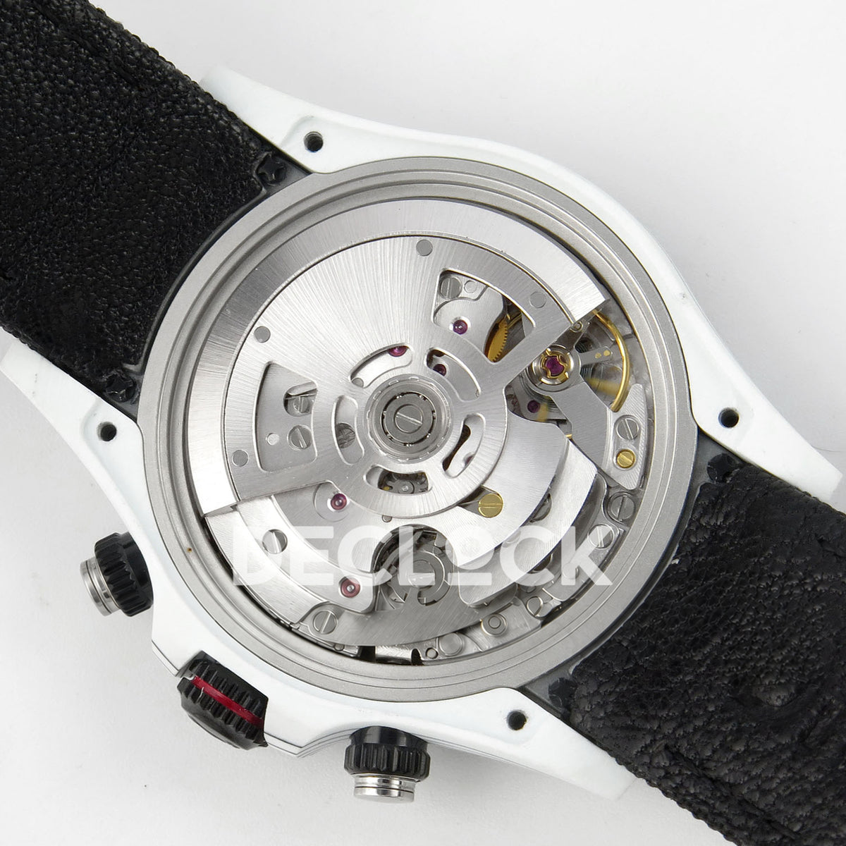 Rolex Daytona Custom DIW Ferrari White Red DIWF DD4801 replica - movement alternate