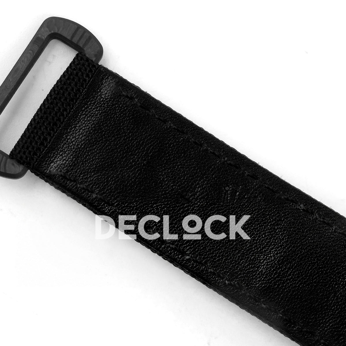 Rolex Daytona Custom DIW 'Maybach' Black Carbon White Dial ANTF DD4801 replica - strap interior