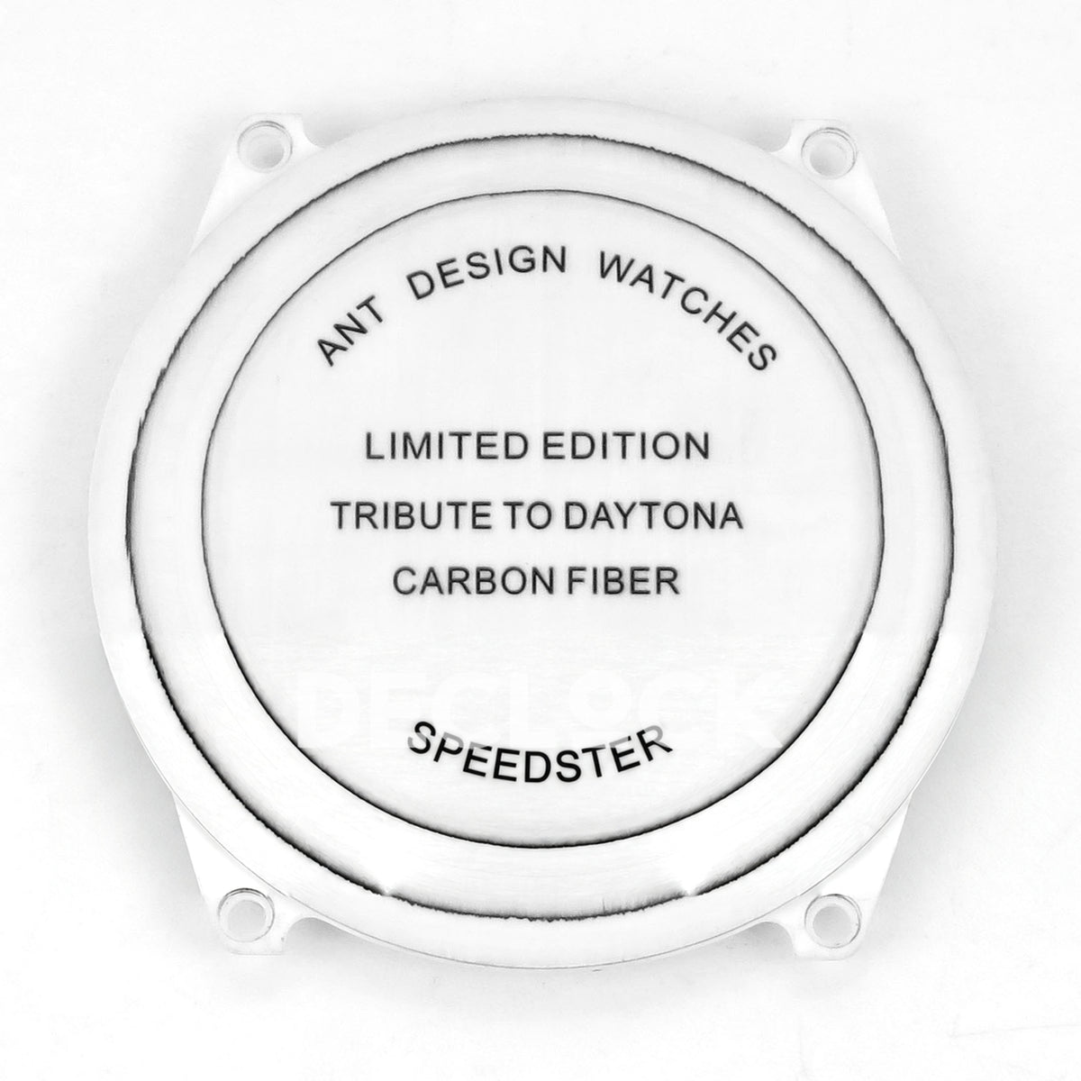 Rolex Daytona Custom DIW 'Maybach' White Carbon White Dial ANTF DD4801 replica - caseback exterior