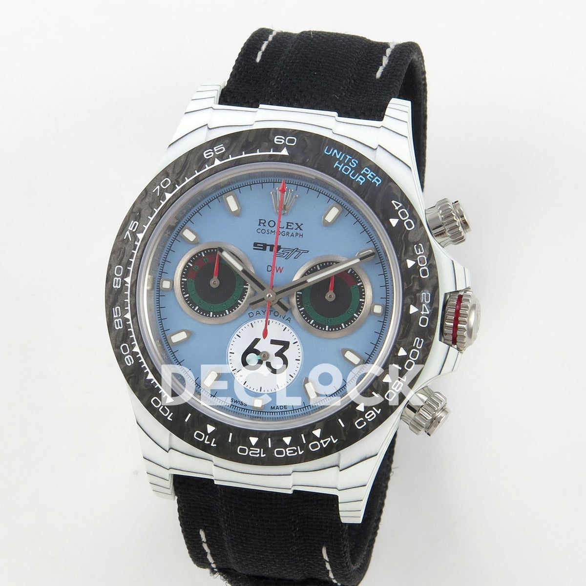 Rolex Daytona Custom DIW Porsche 911 S/T DIWF DD4801 replica - angled front