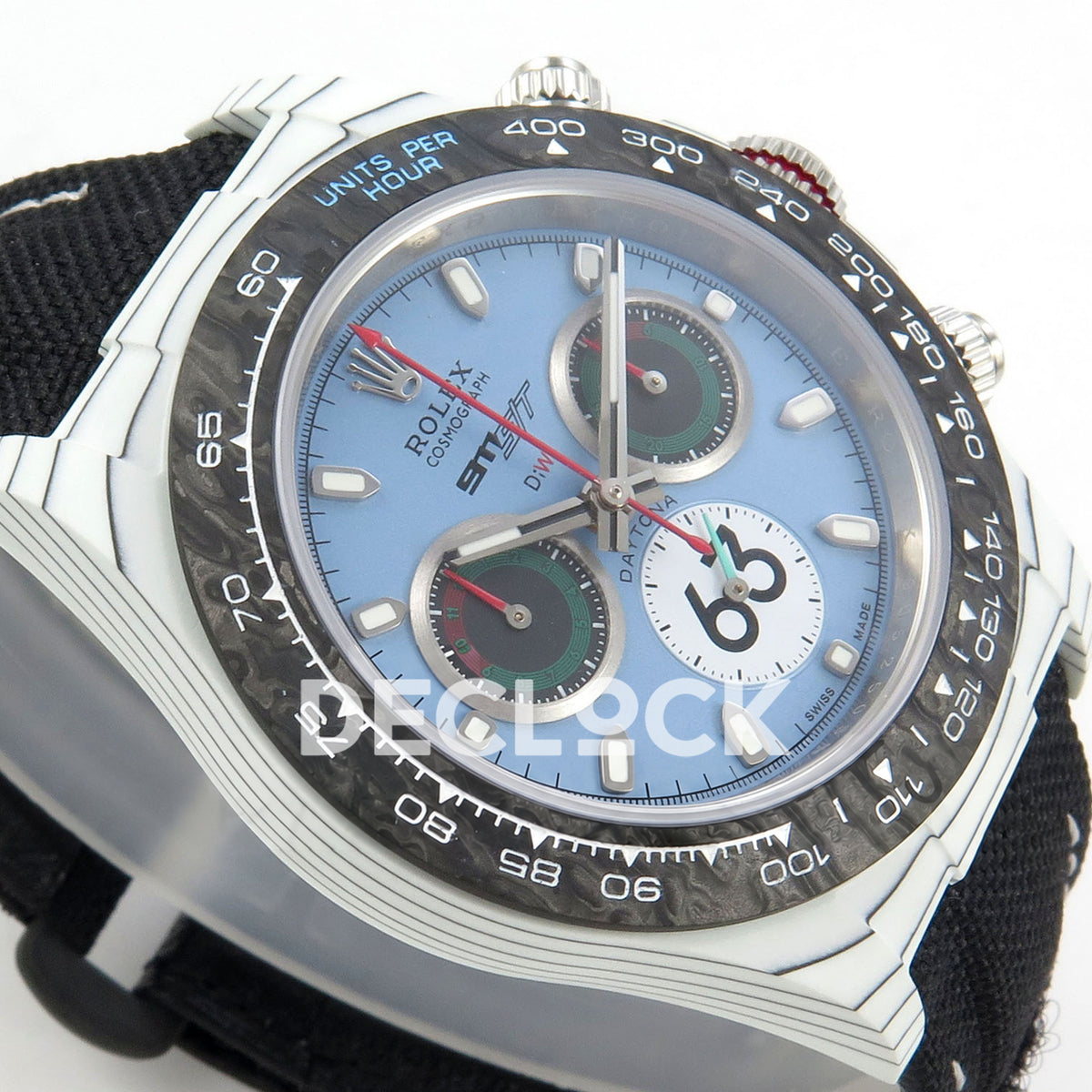 Rolex Daytona Custom DIW Porsche 911 S/T DIWF DD4801 replica - opposite angled front