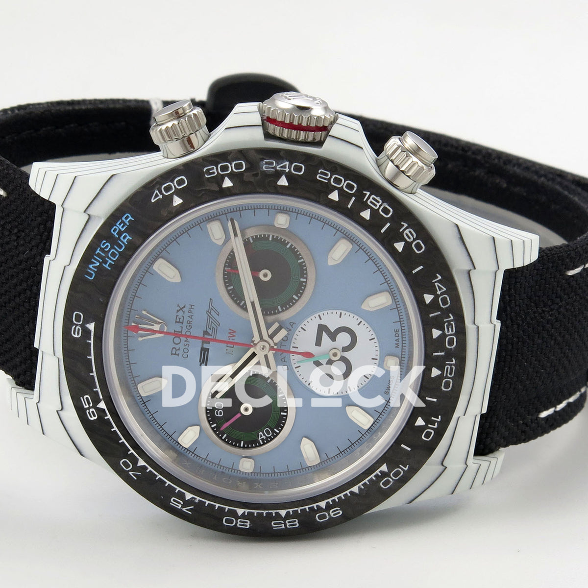 Rolex Daytona Custom DIW Porsche 911 S/T DIWF DD4801 replica - rotated front