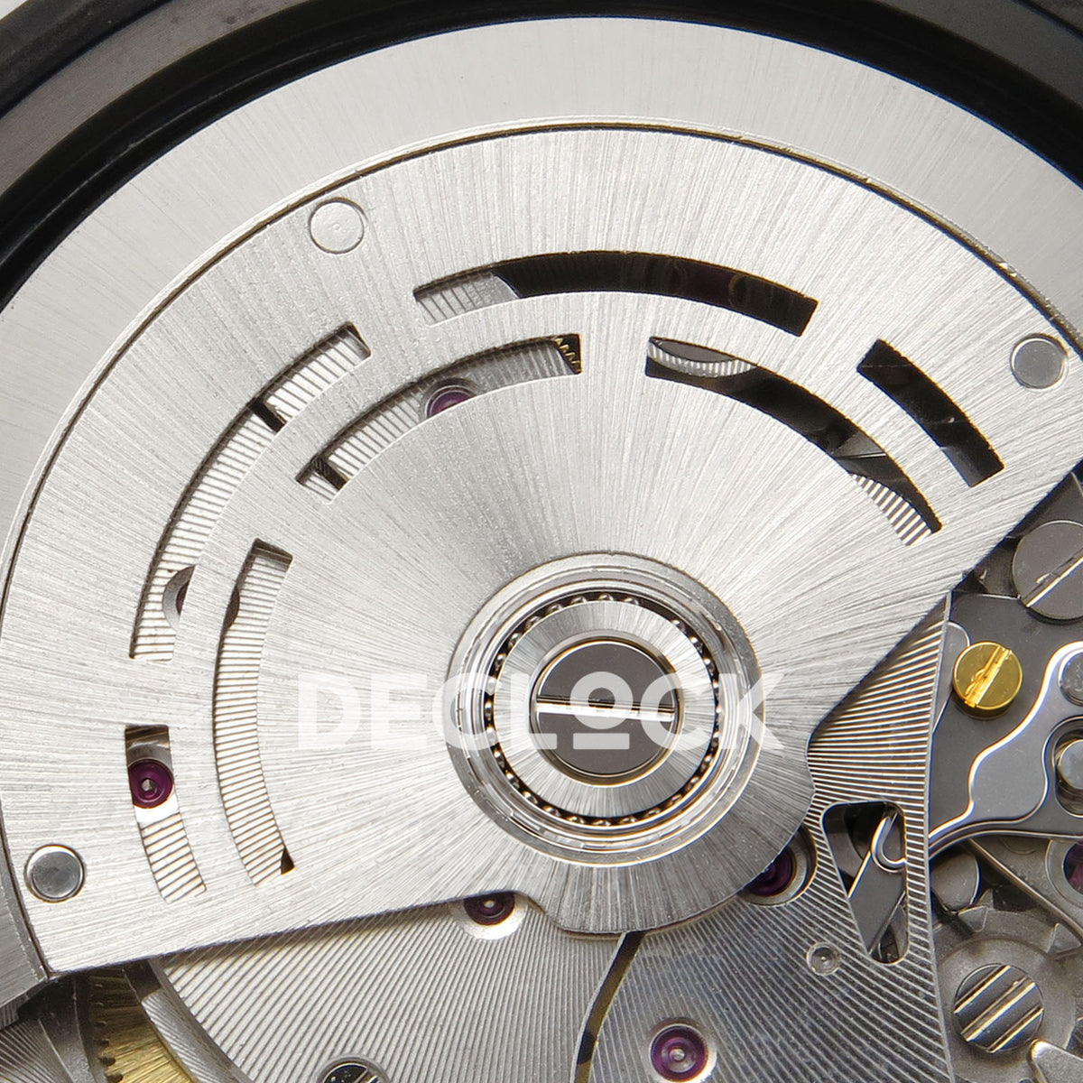 Rolex Daytona Custom DIW 'Porsche' Black Carbon Black Dial ANTF DD4801 replica - rotor closeup