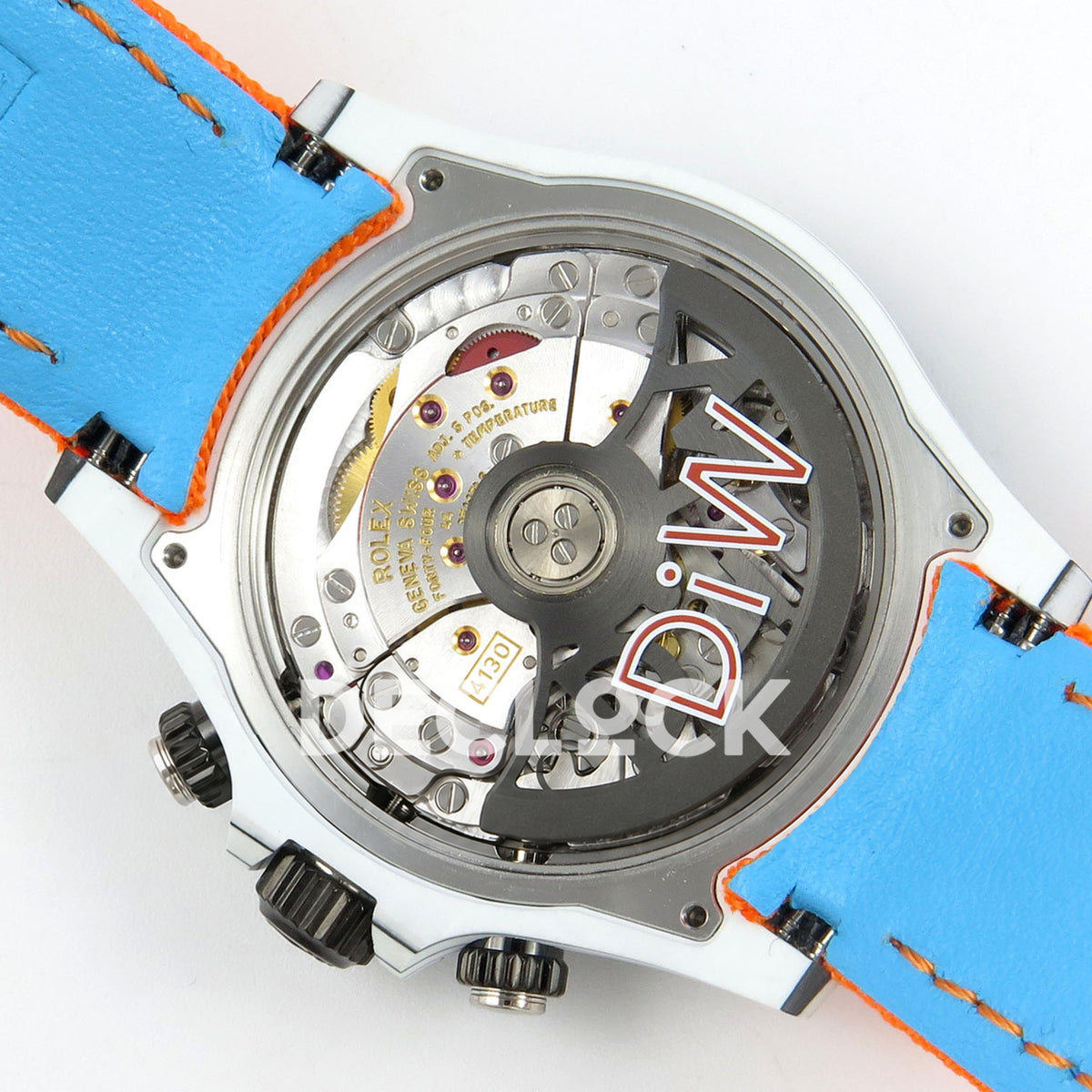 Rolex Daytona Custom DIW Veloce Blue Orange SONIC SA4130 replica - movement
