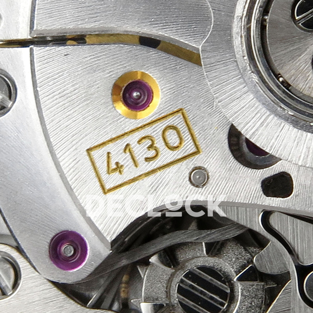 Rolex Daytona Custom DIW White Carbon Blue White Dial Black Nylon N6F DD4801 replica - caliber detail