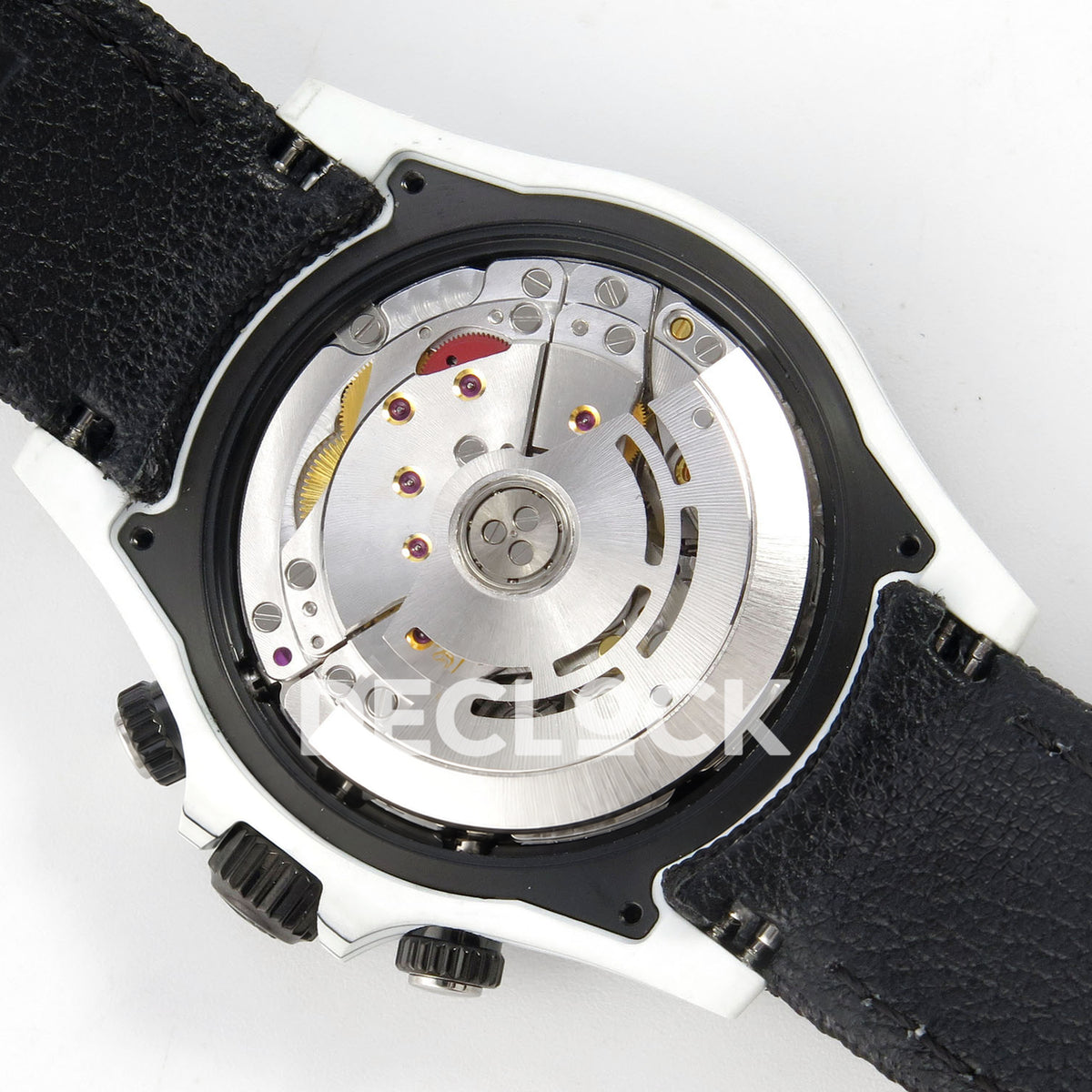 Rolex Daytona Custom DIW White Carbon Blue White Dial Black Nylon N6F DD4801 replica - movement