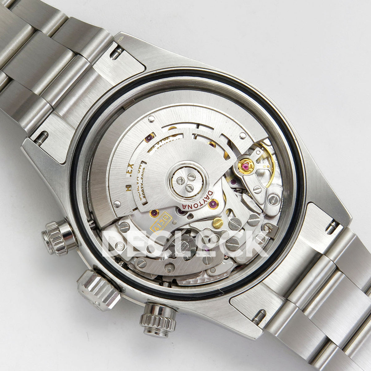 Rolex Daytona Custom Paul Newman Black Silver PMSF DD4130 replica - movement alternate