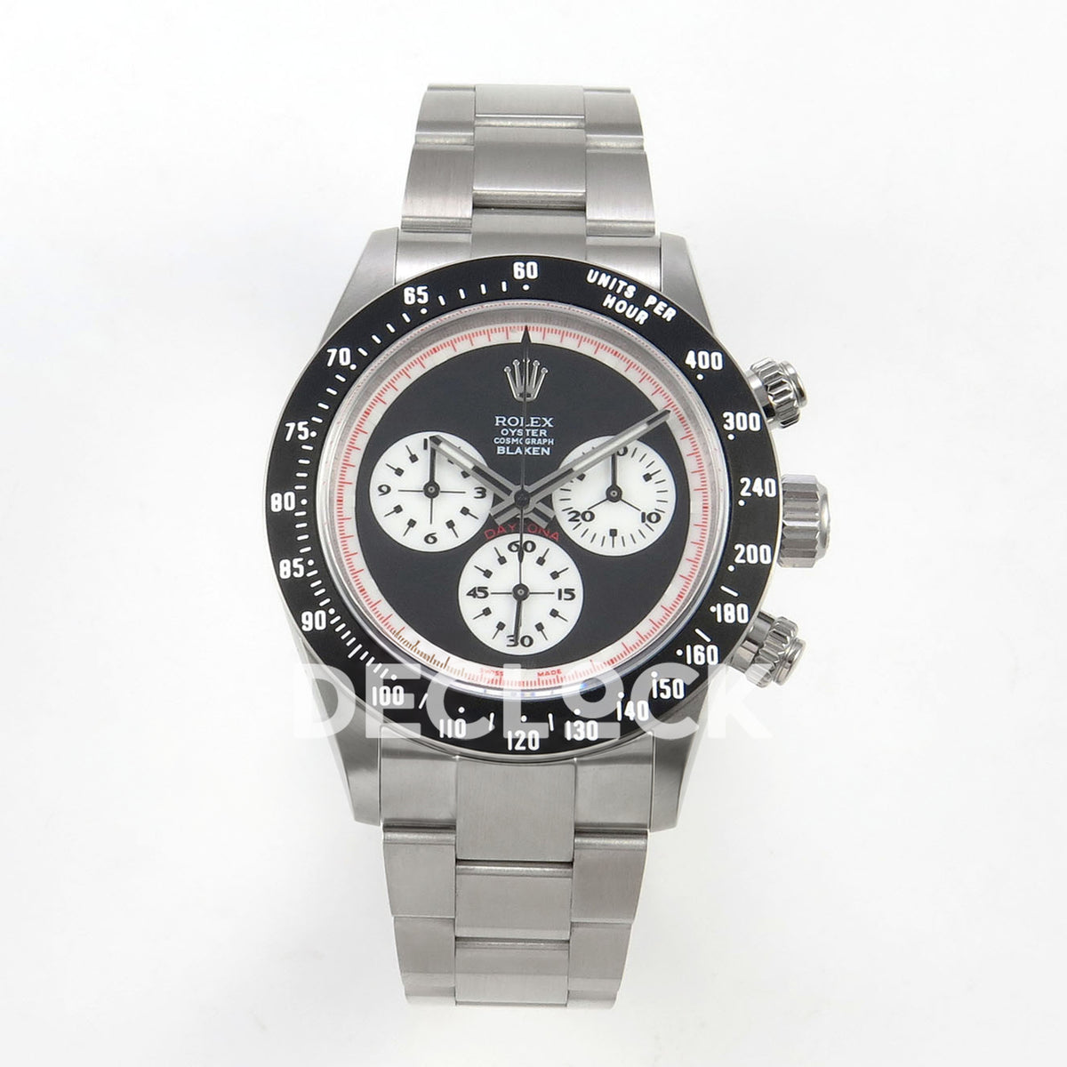 Rolex Daytona Custom Paul Newman Blaken Black PMSF DD4130 replica - front