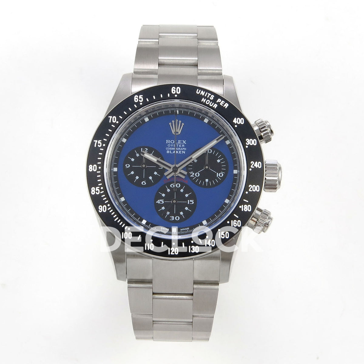 Rolex Daytona Custom Paul Newman Blue PMSF DD4130 replica - front