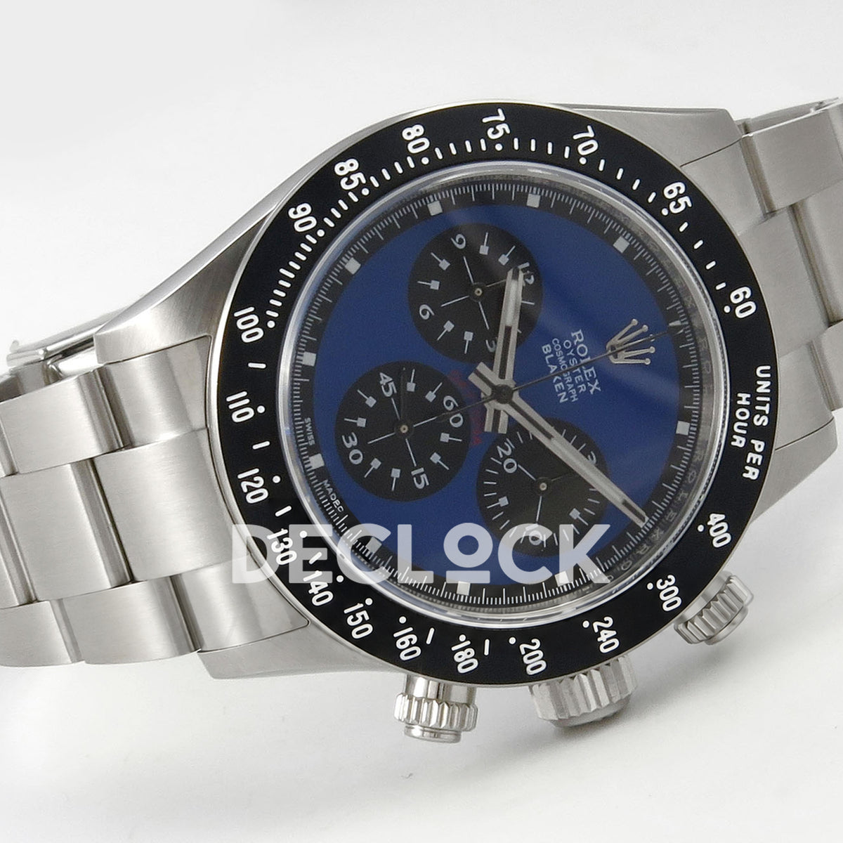 Rolex Daytona Custom Paul Newman Blue PMSF DD4130 replica - side front