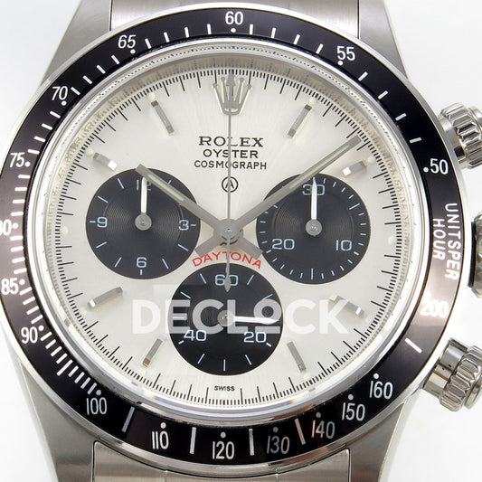 Rolex Daytona Custom Paul Newman White PMSF DD4130 replica - dial close up