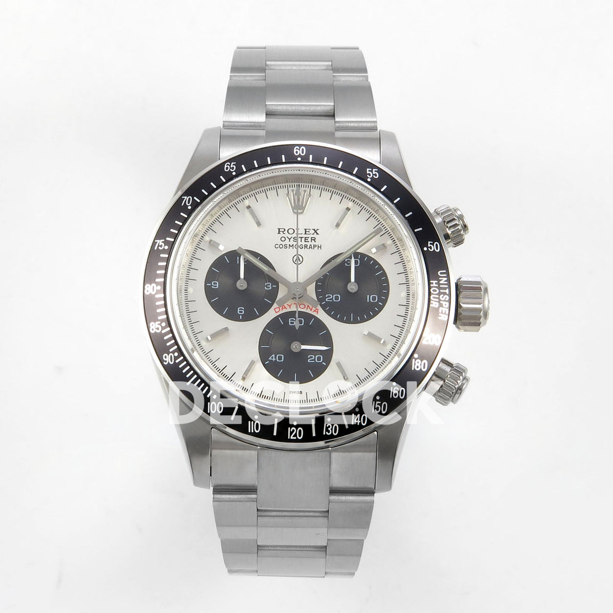 Rolex Daytona Custom Paul Newman White PMSF DD4130 replica - front