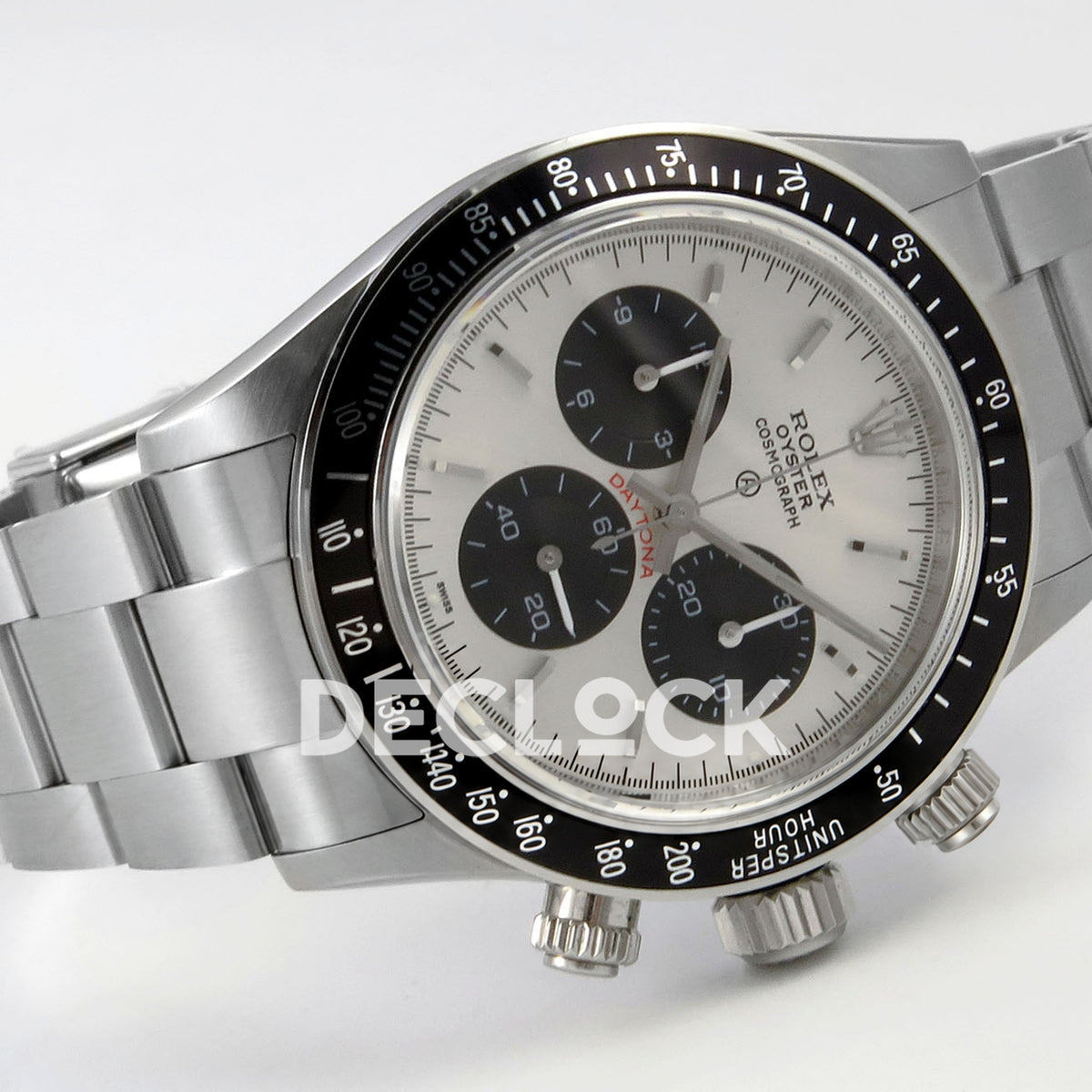 Rolex Daytona Custom Paul Newman White PMSF DD4130 replica - side front