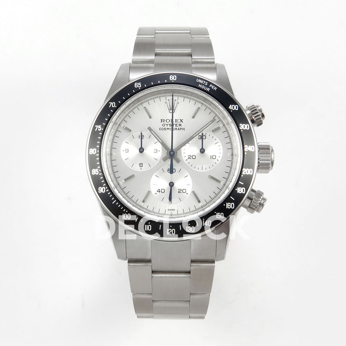 Rolex Daytona Custom Paul Newman White Silver PMSF DD4130 replica - front