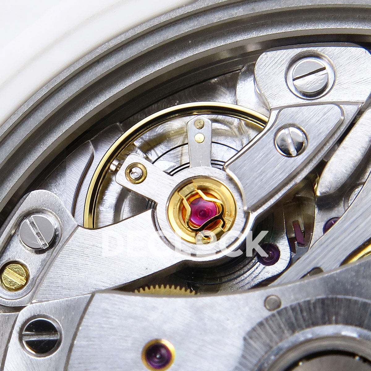 Rolex Daytona Custom Rainbow NOOB White Ceramic Black Dial SA4130 replica - balance detail
