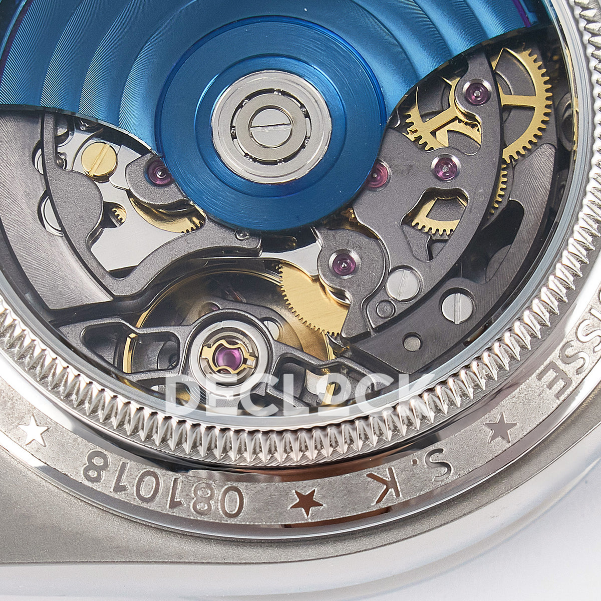 Rolex Daytona Custom Scona Blue ADGF SA4130 replica - balance wheel