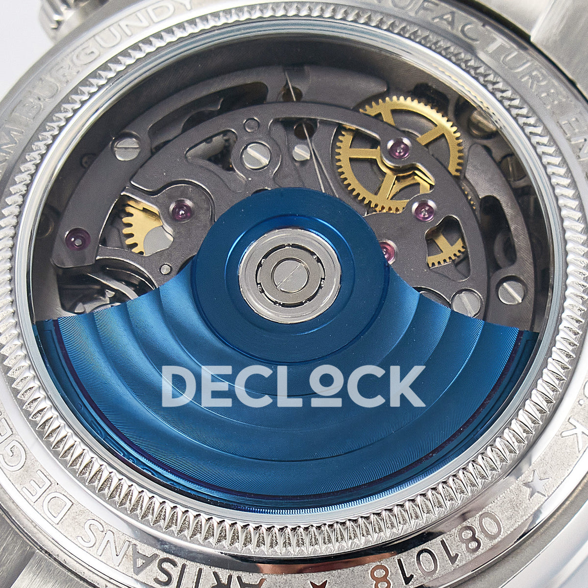 Rolex Daytona Custom Scona Blue ADGF SA4130 replica - movement