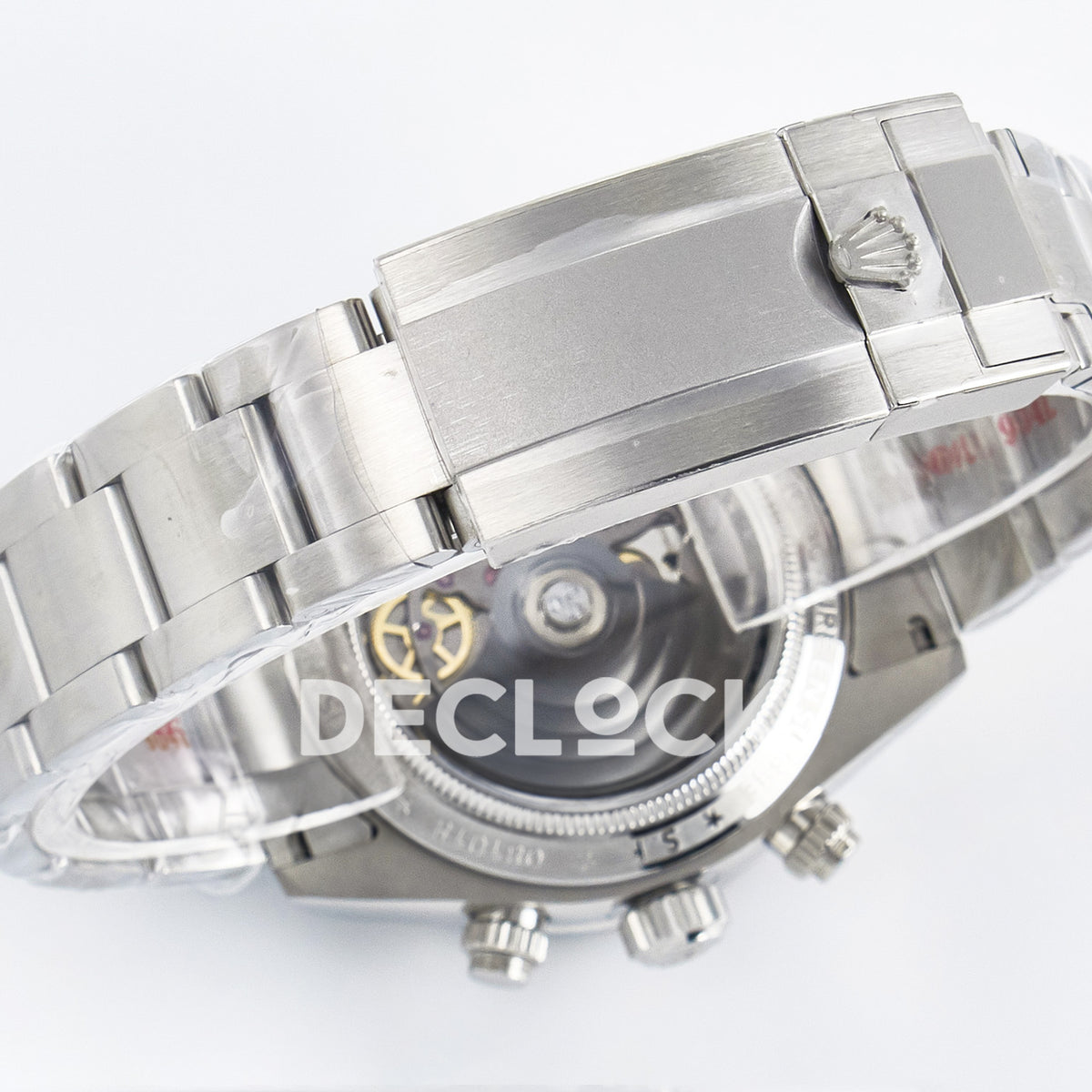 Rolex Daytona Custom Scona Purple ADGF SA4130 replica - bracelet caseback