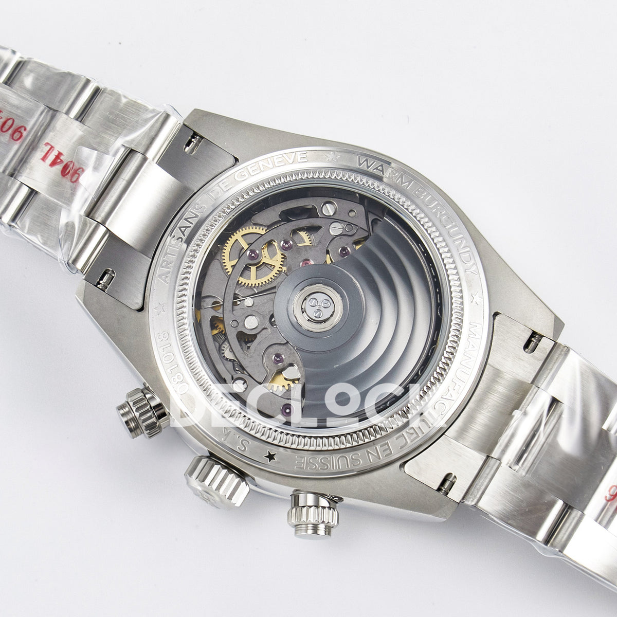 Rolex Daytona Custom Scona Purple ADGF SA4130 replica - caseback