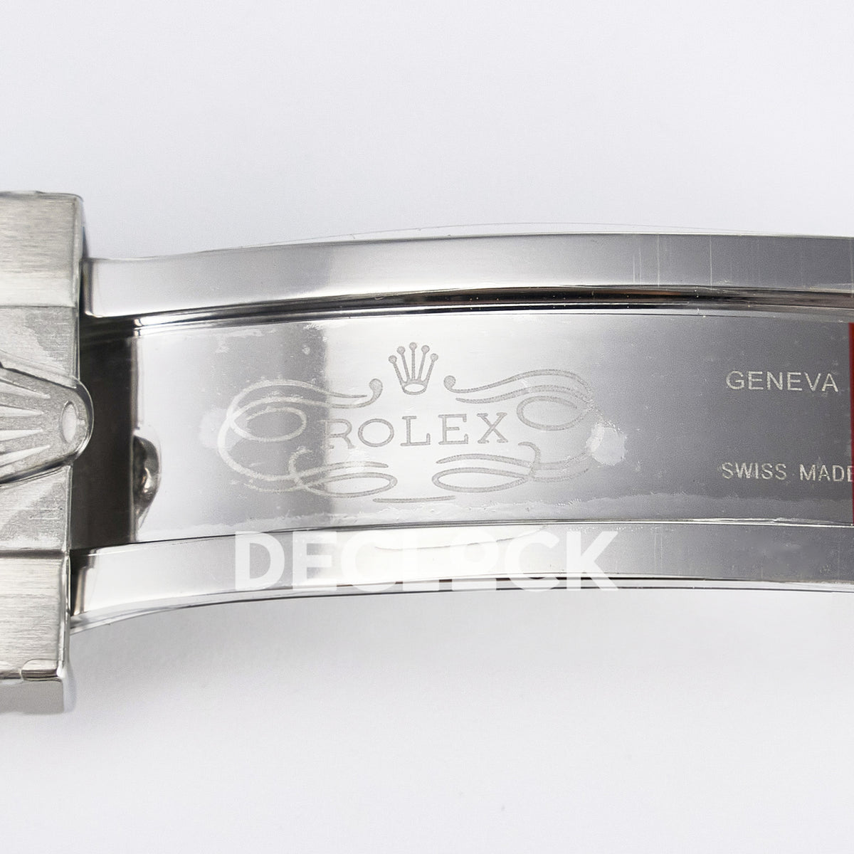 Rolex Daytona Custom Scona Purple ADGF SA4130 replica - clasp engraving