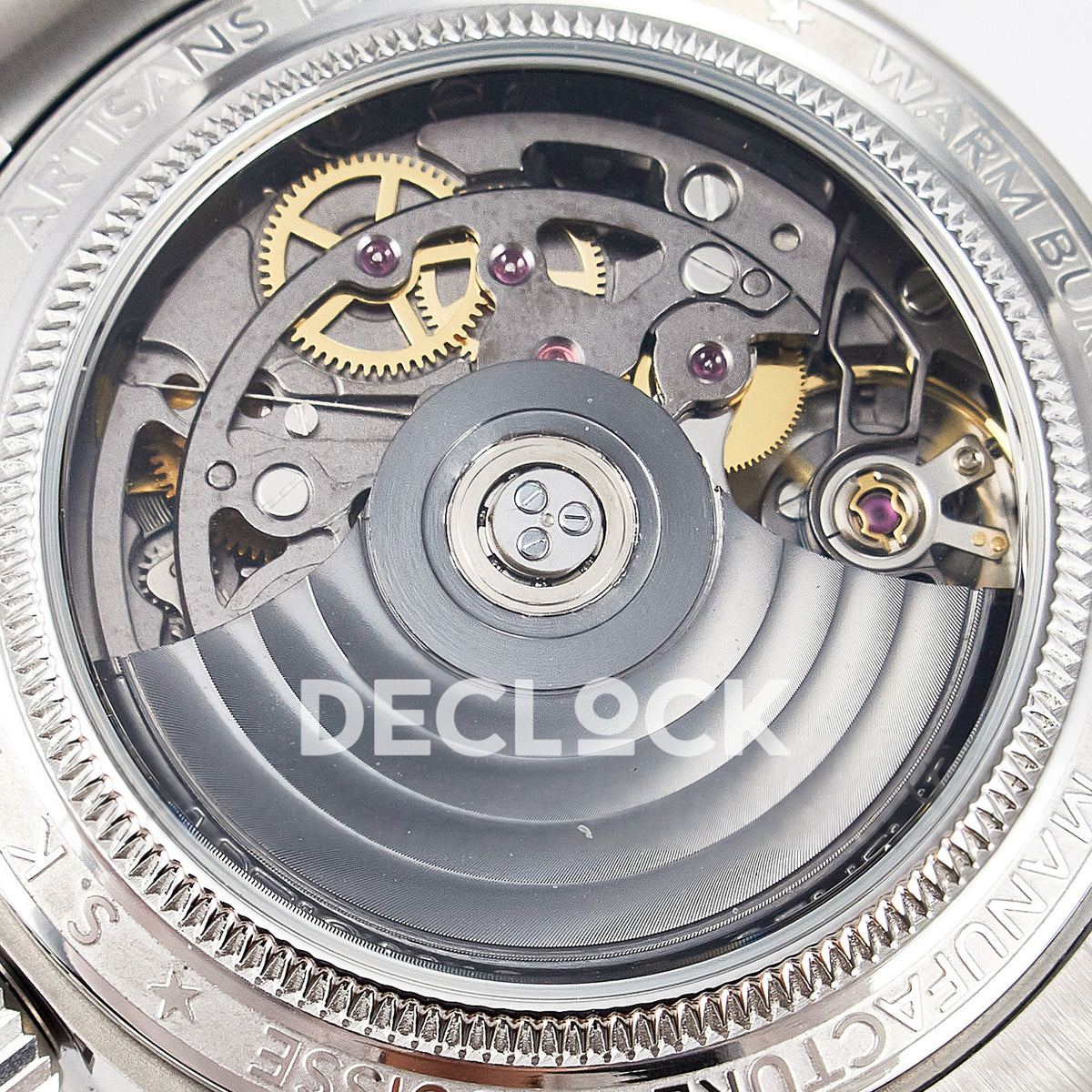 Rolex Daytona Custom Scona Purple ADGF SA4130 replica - movement