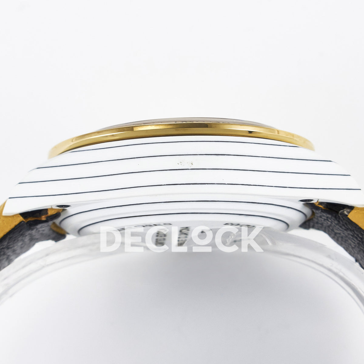 Rolex Daytona Custom White Carbon Gold DIWF A7750 replica - case side