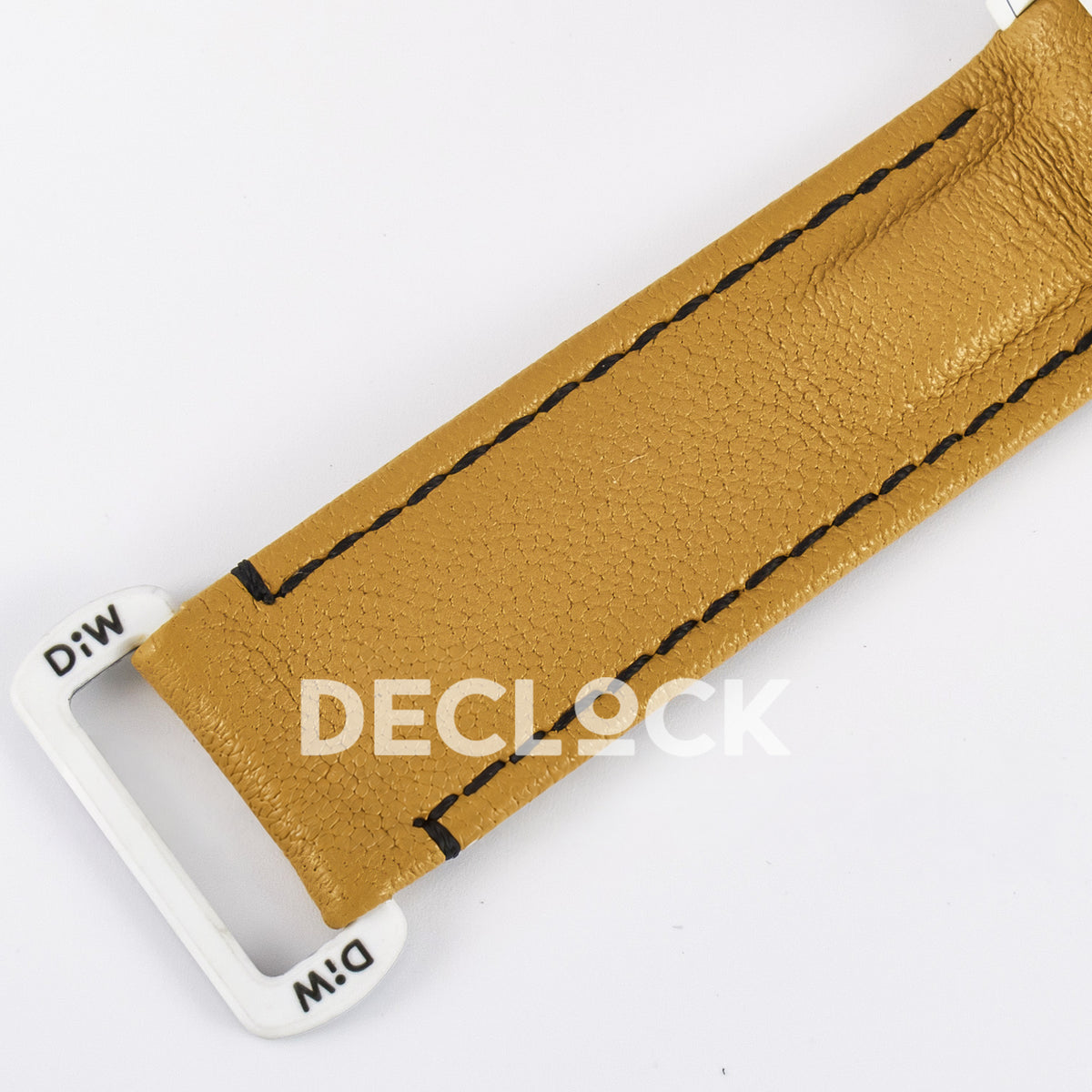 Rolex Daytona Custom White Carbon Gold DIWF A7750 replica - strap buckle