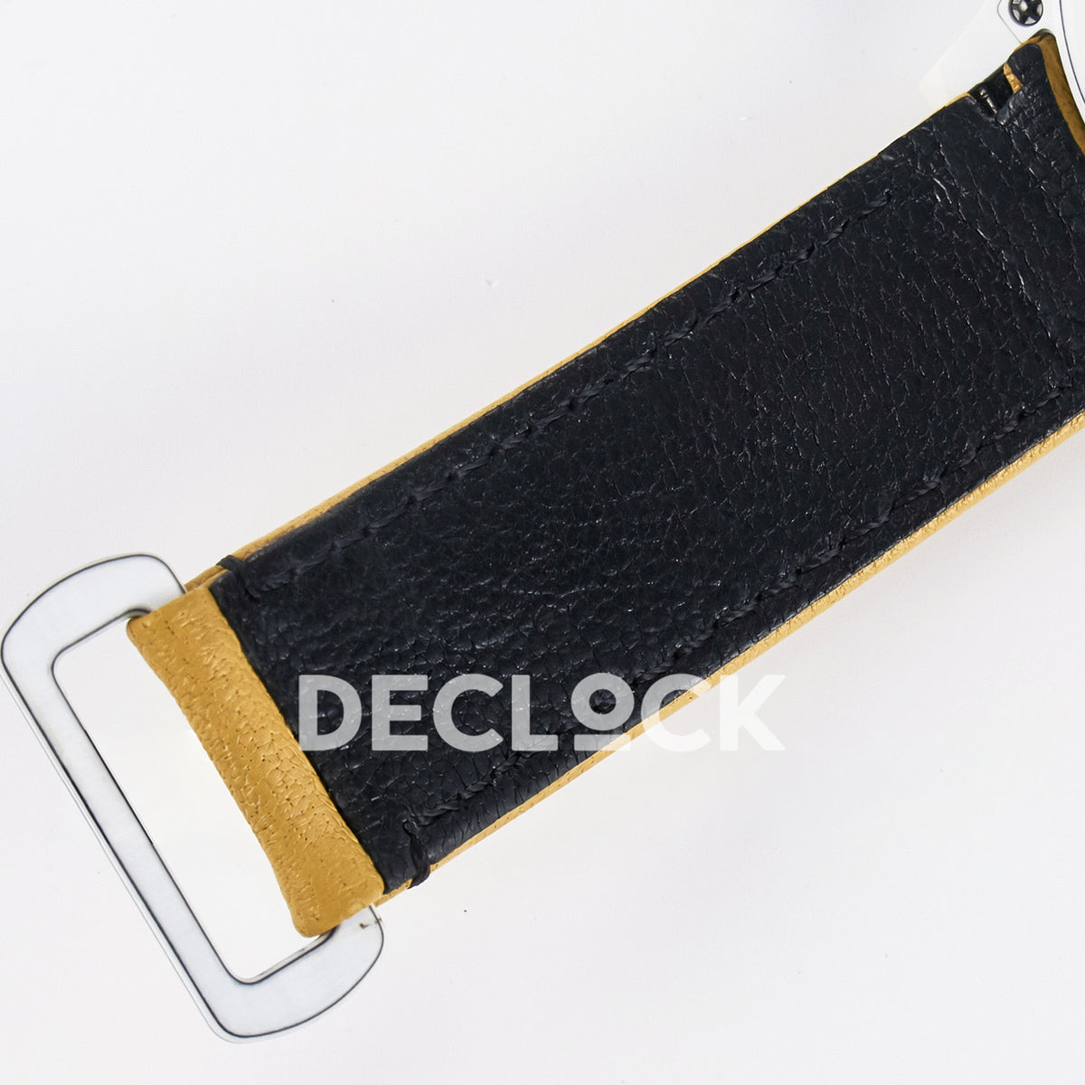 Rolex Daytona Custom White Carbon Gold DIWF A7750 replica - strap lining detail
