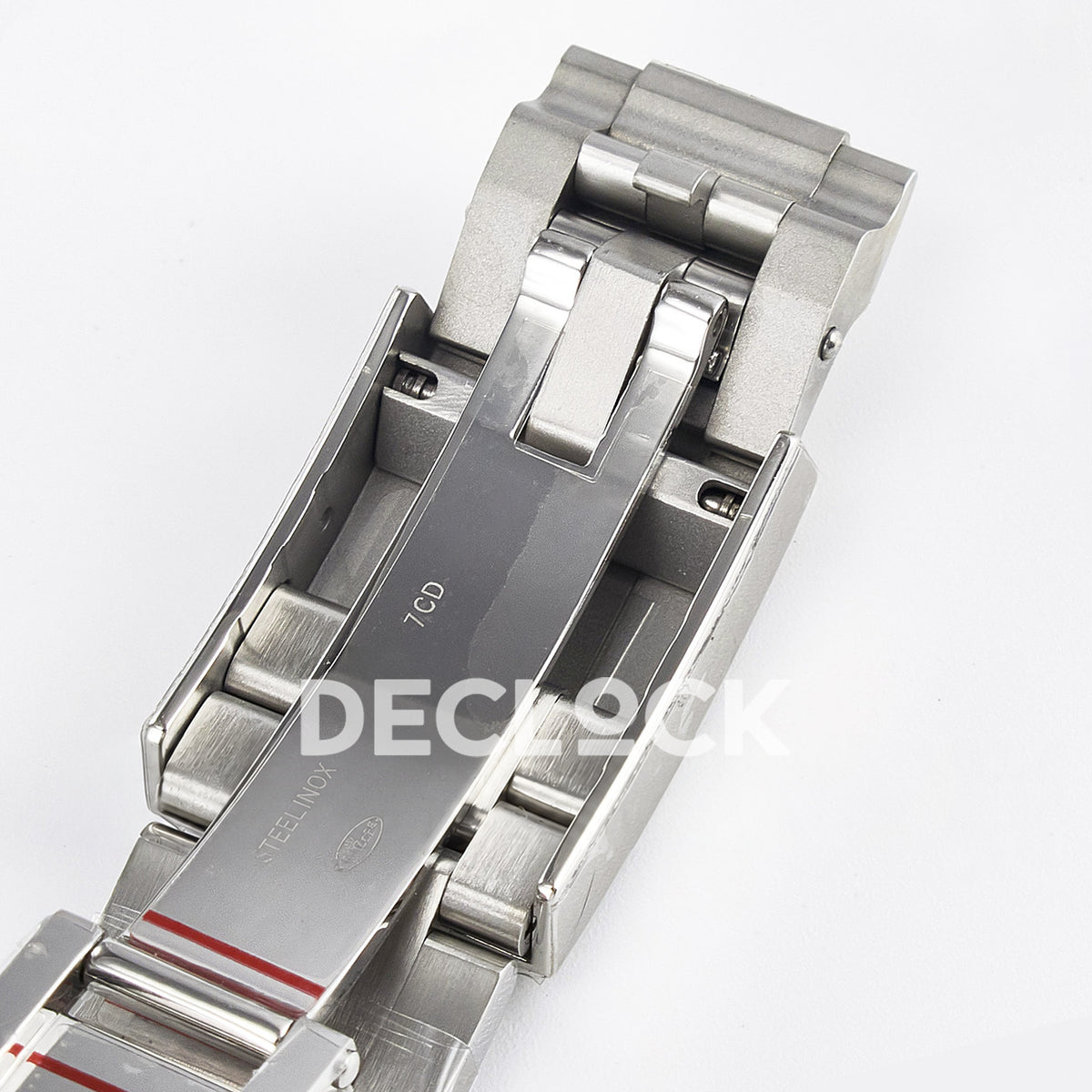 Rolex Daytona Custom White Skeleton ADGF SA4130 replica - clasp underside