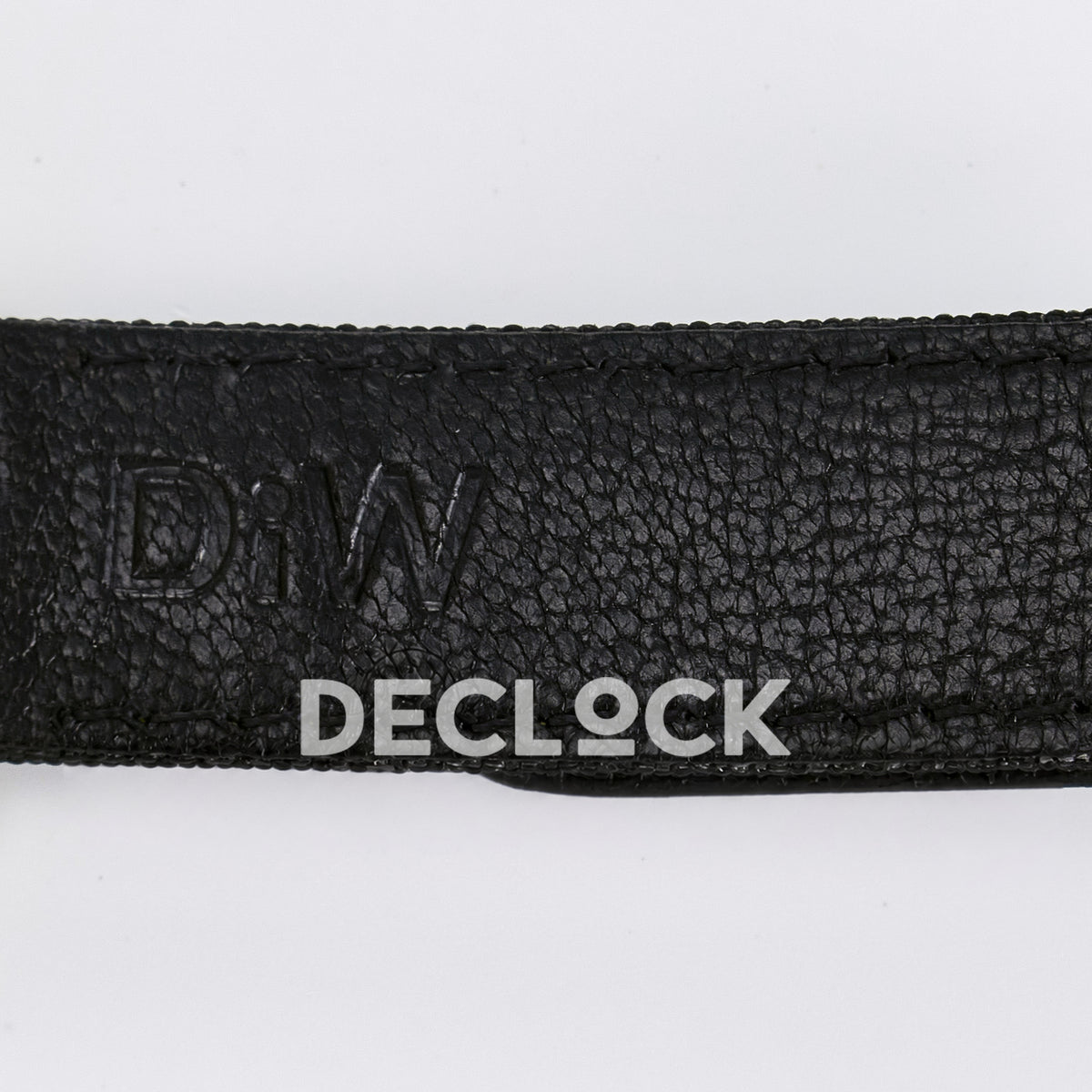 Rolex Daytona Custom Yellow Carbon Yellow Dial Black Strap DIWF A7750 replica - strap brand