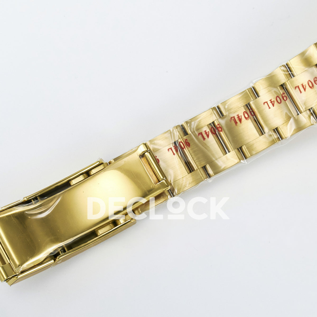 Rolex Daytona Custom Yellow Gold Green Dial ADGF A7750 replica - clasp open