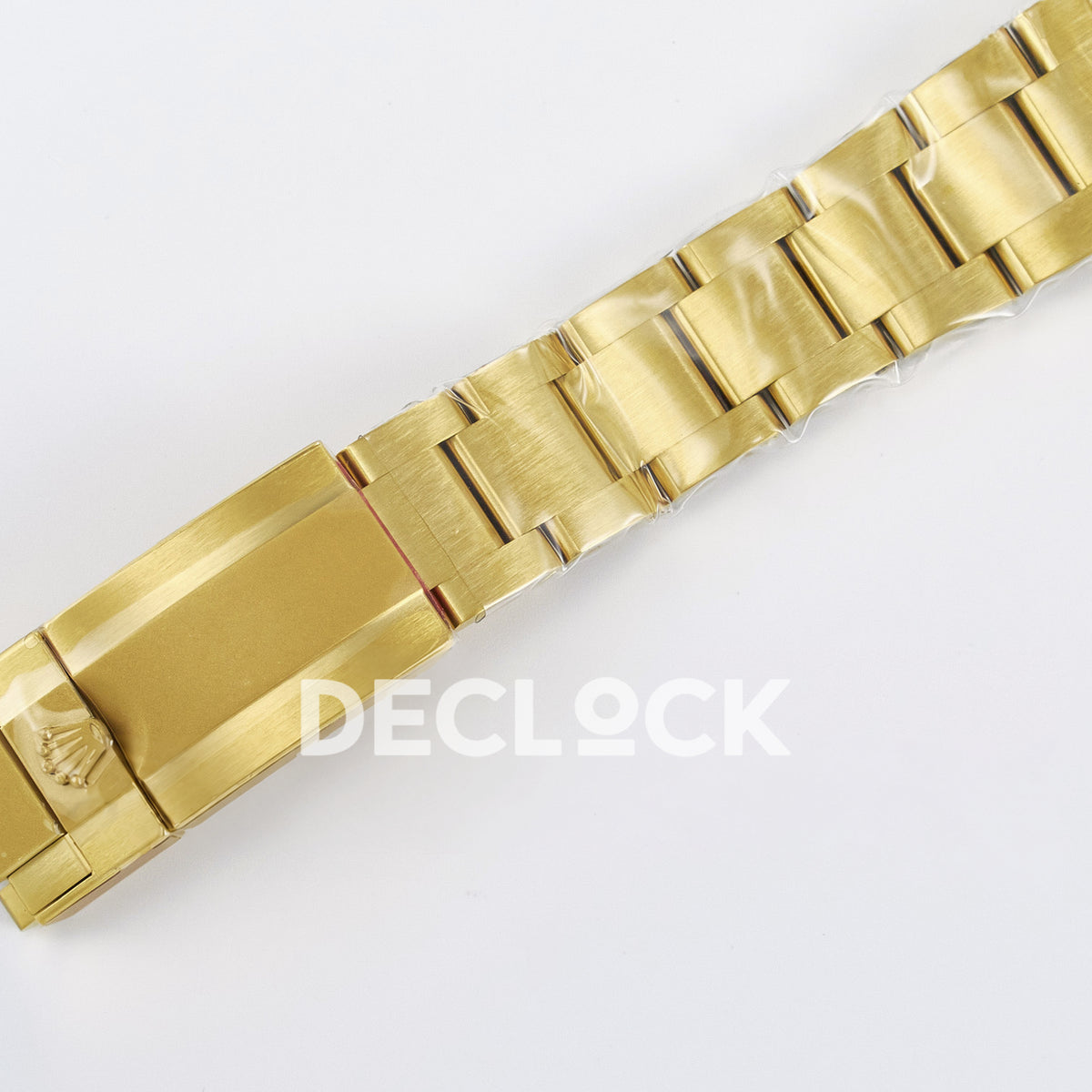 Rolex Daytona Custom Yellow Gold White Dial ADGF A7750 replica - clasp closed