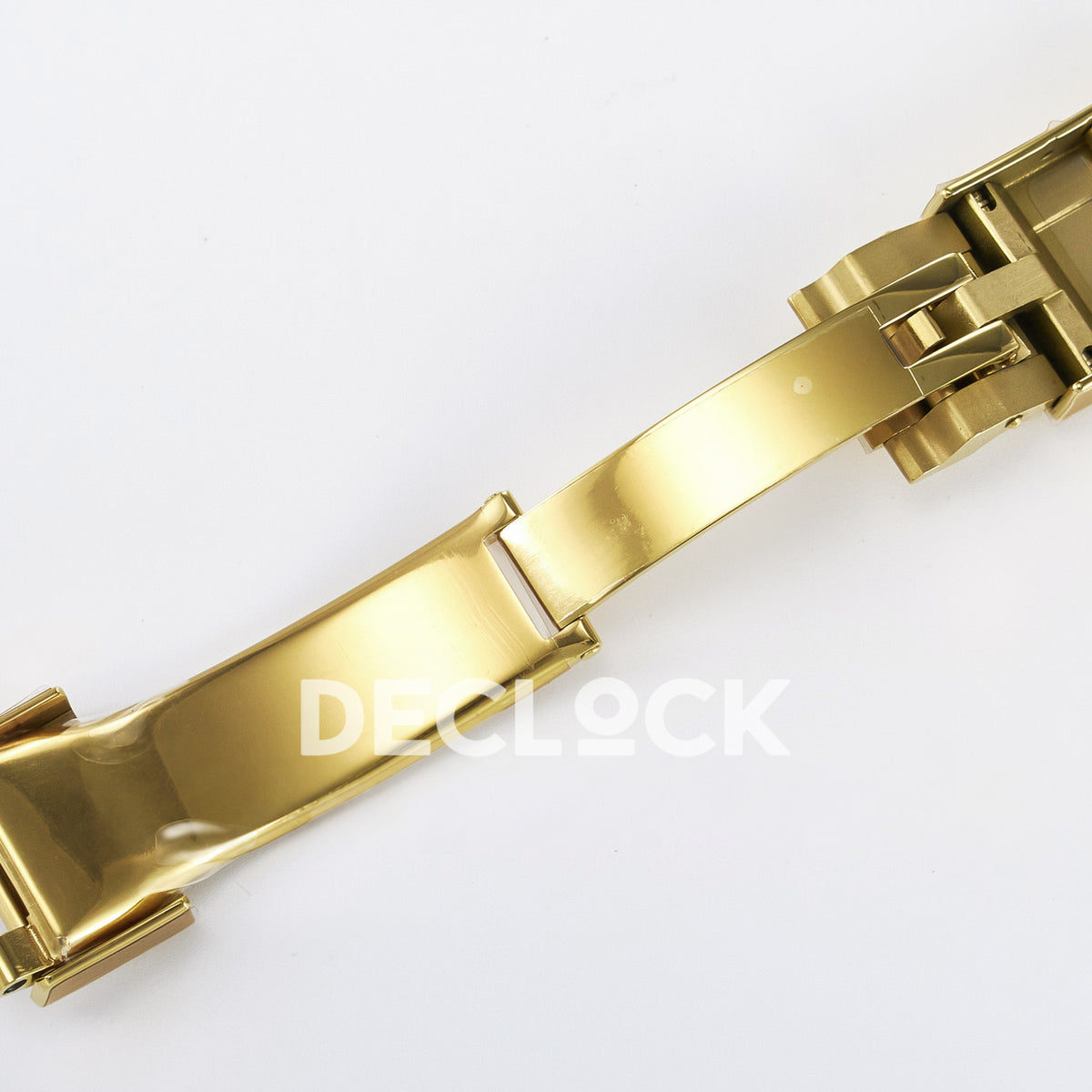 Rolex Daytona Custom Yellow Gold White Dial ADGF A7750 replica - clasp extension