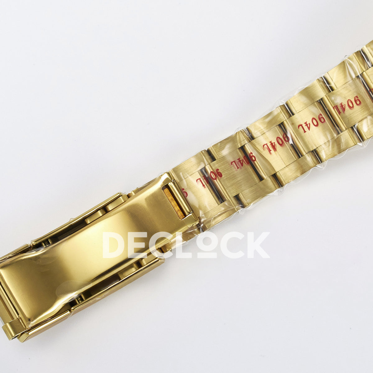 Rolex Daytona Custom Yellow Gold White Dial ADGF A7750 replica - clasp open