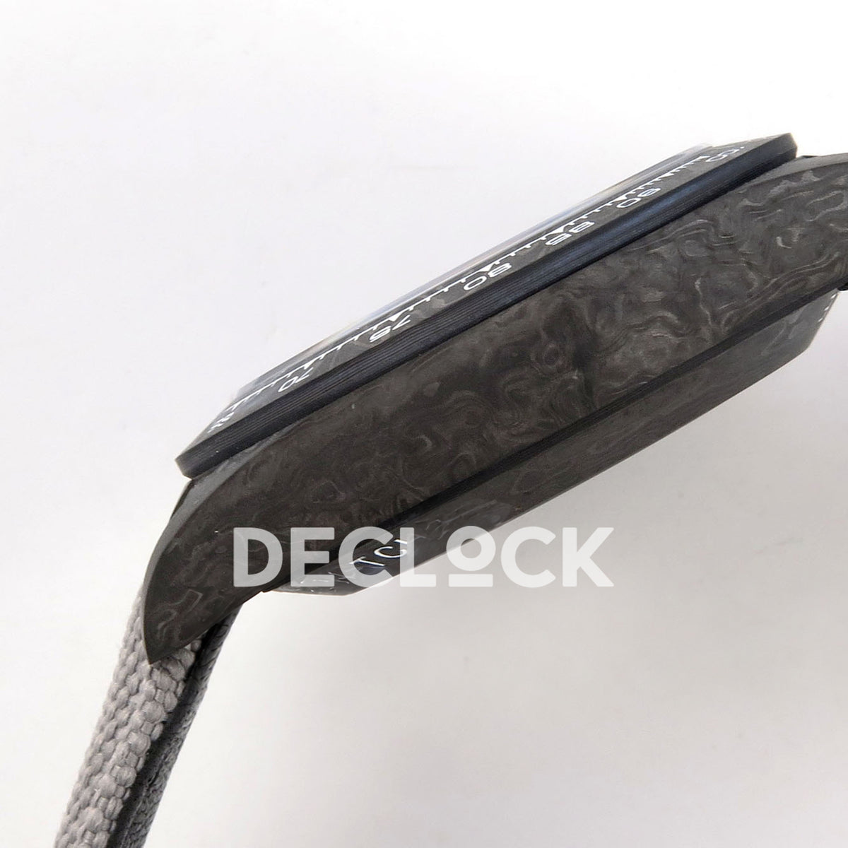 Rolex Daytona DIW Black Carbon DIWF replica - black carbon case profile