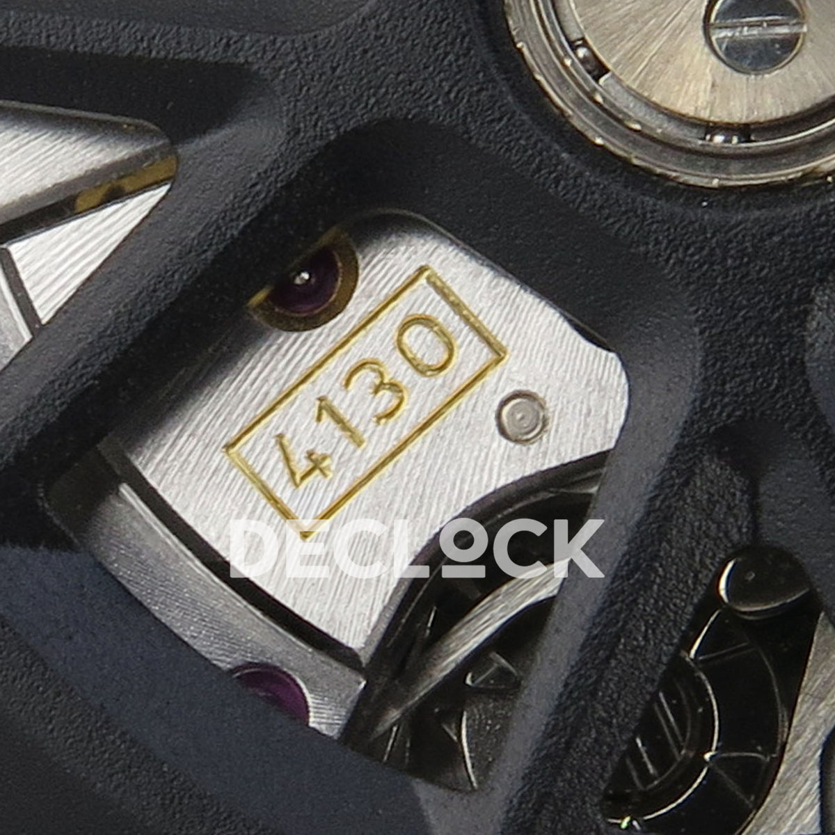 Rolex Daytona DIW GT Blue SONIC SA4130 replica - calibre engraving