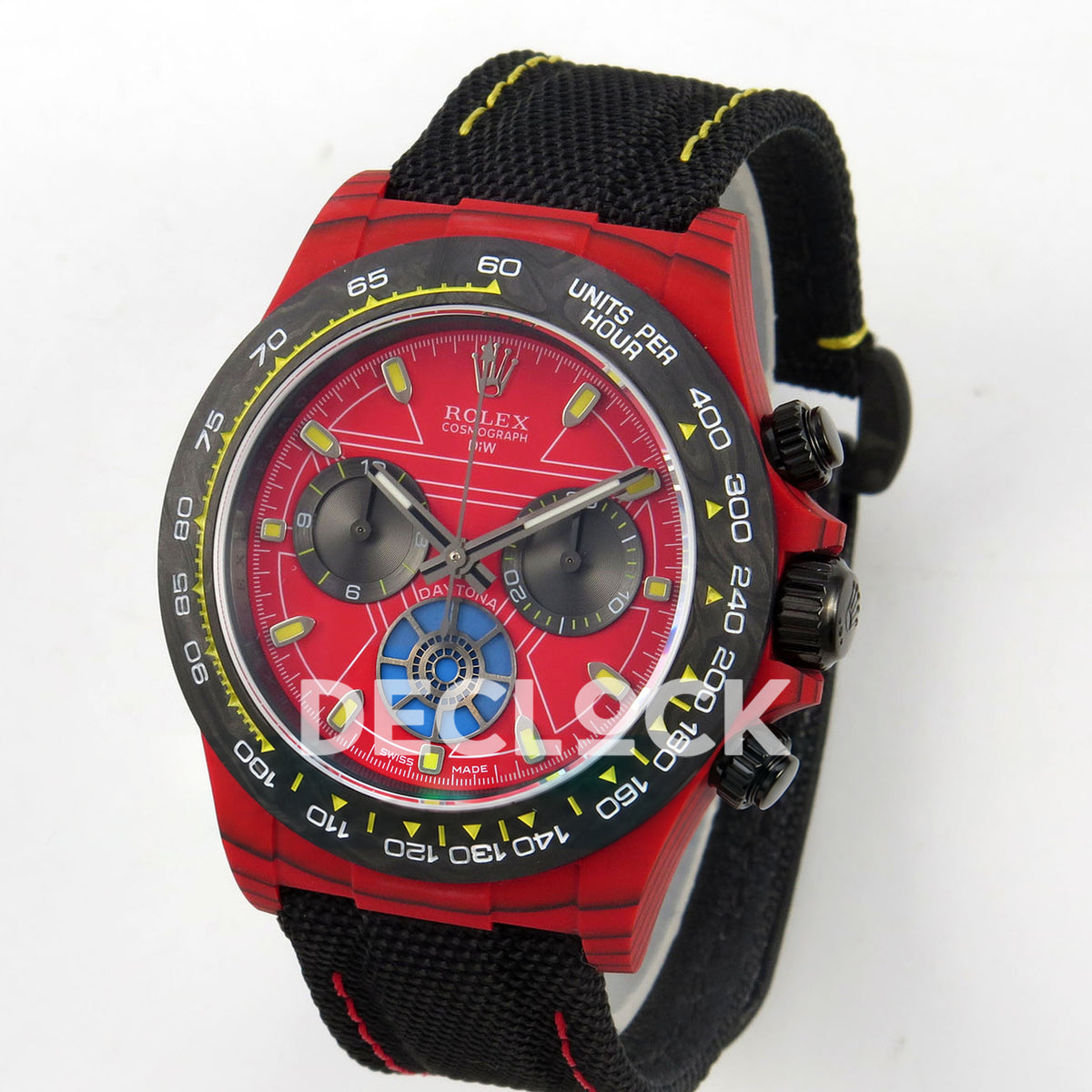 Rolex Daytona DIW Iron Man SONIC SA4130 replica - angled front