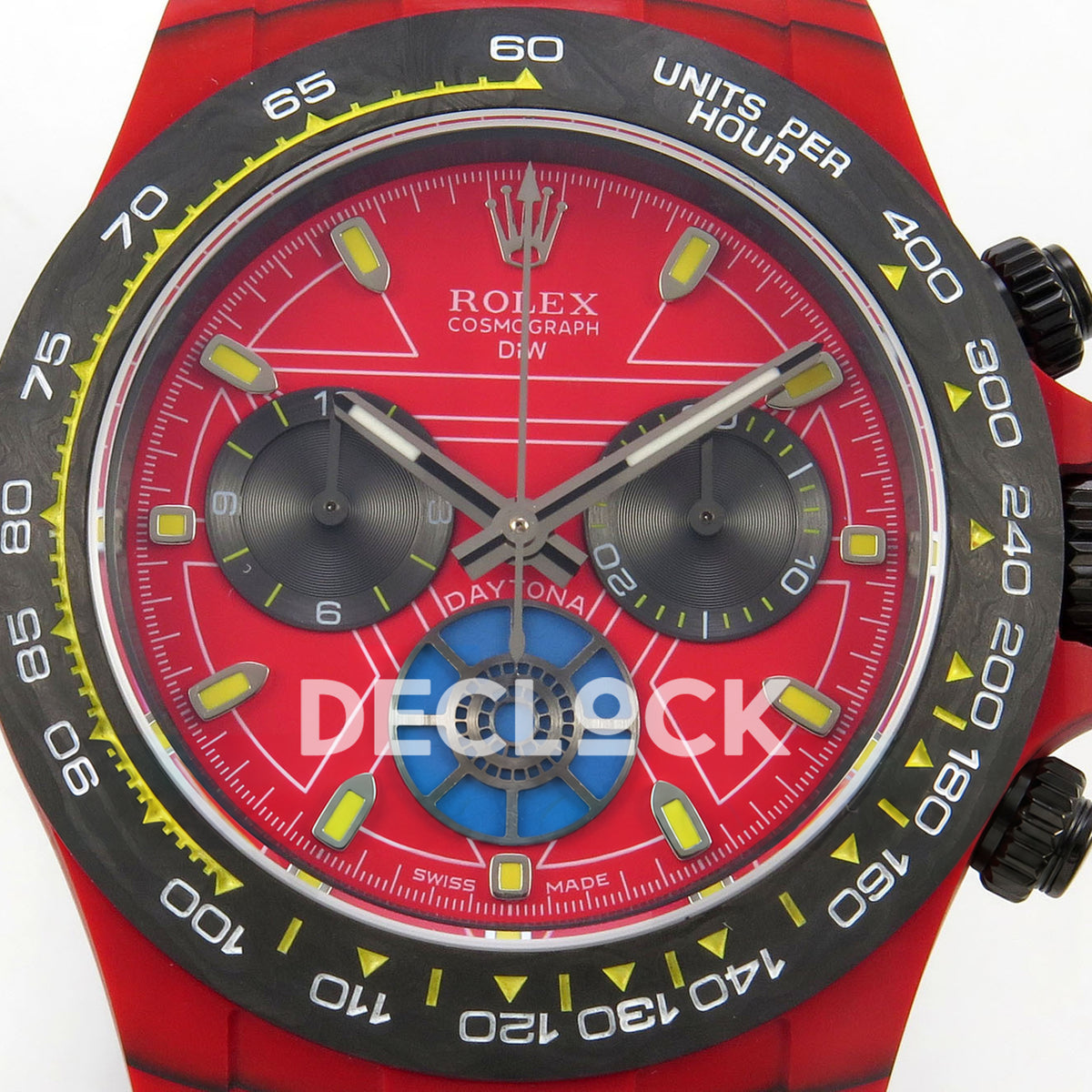 Rolex Daytona DIW Iron Man SONIC SA4130 replica - dial close up