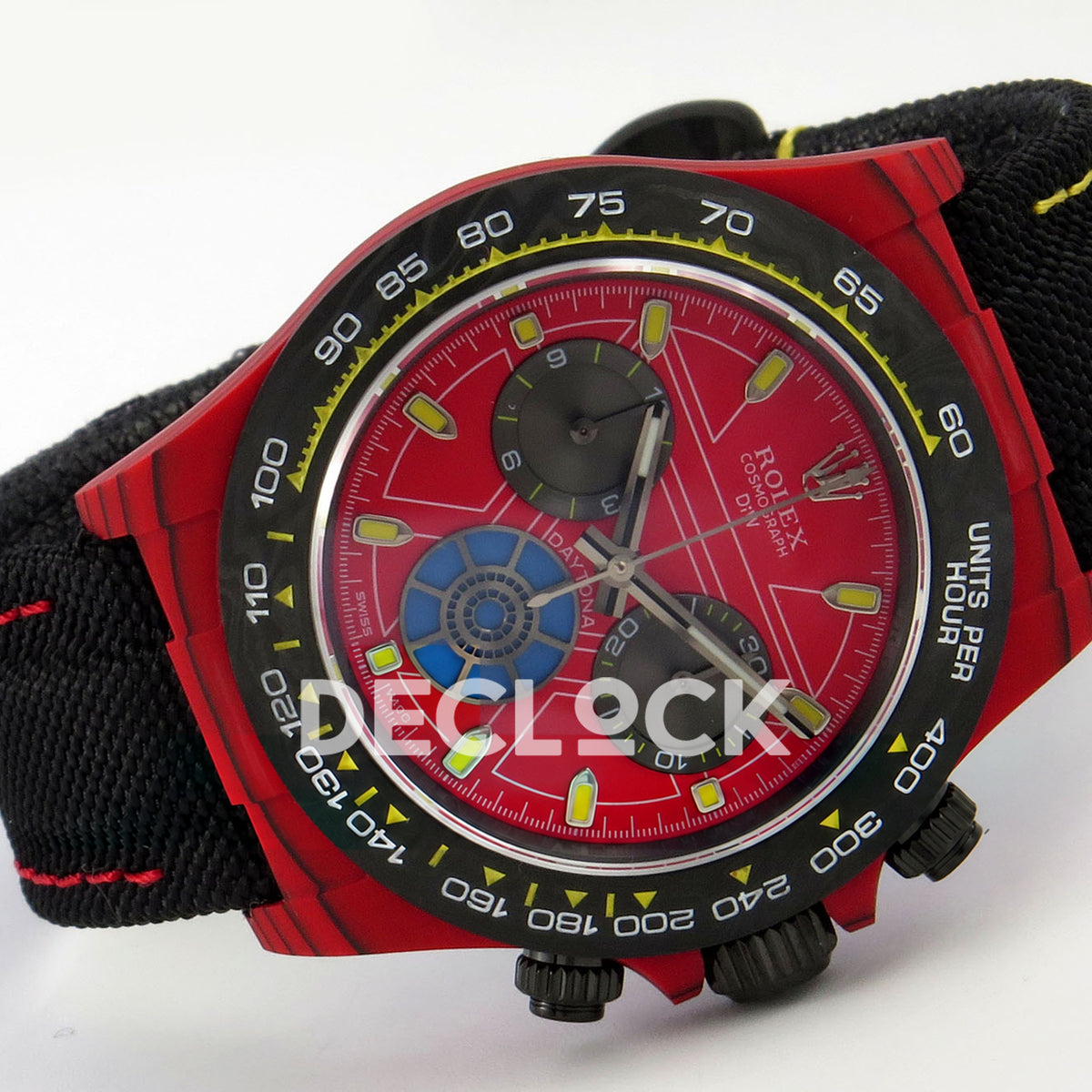 Rolex Daytona DIW Iron Man SONIC SA4130 replica - side front