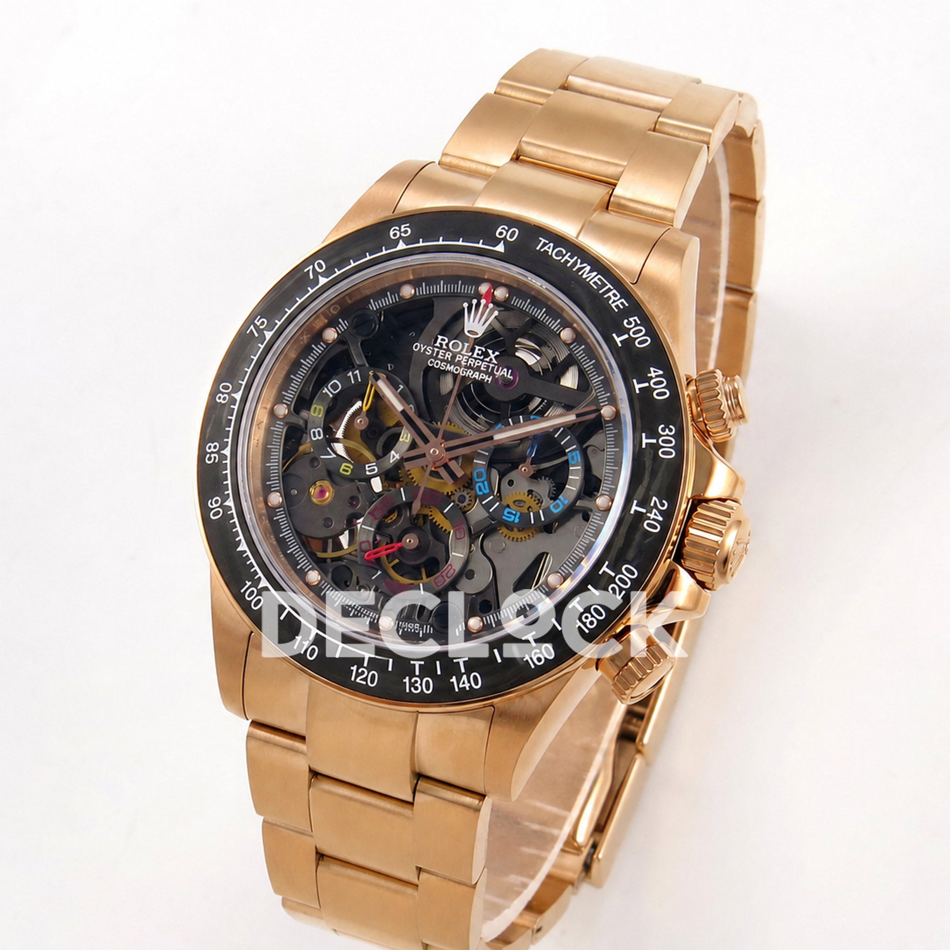 Rolex Daytona Montoya Rose Gold Skeleton SONIC SA4130 Replica