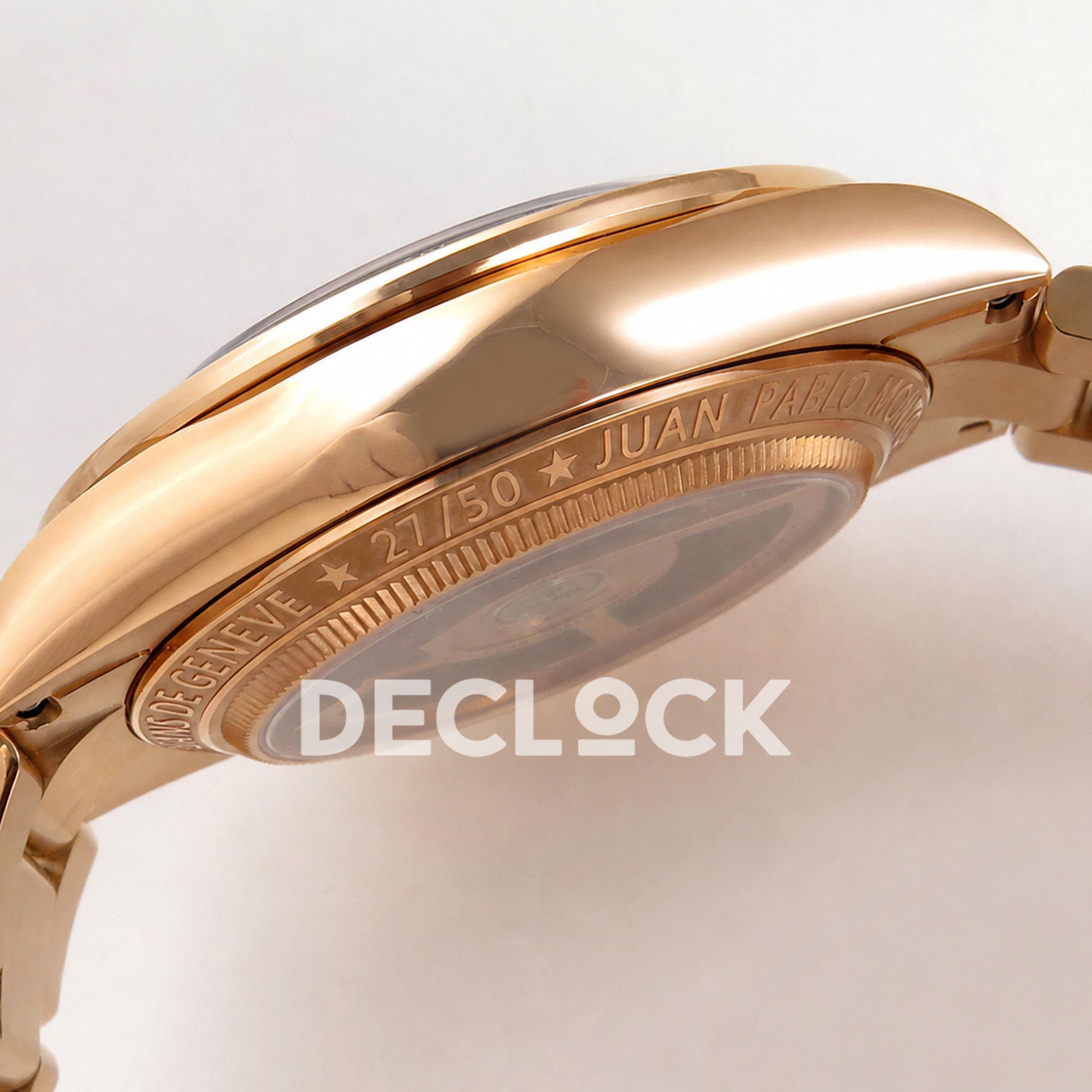 Rolex Daytona Montoya Rose Gold Skeleton SONIC SA4130 Replica