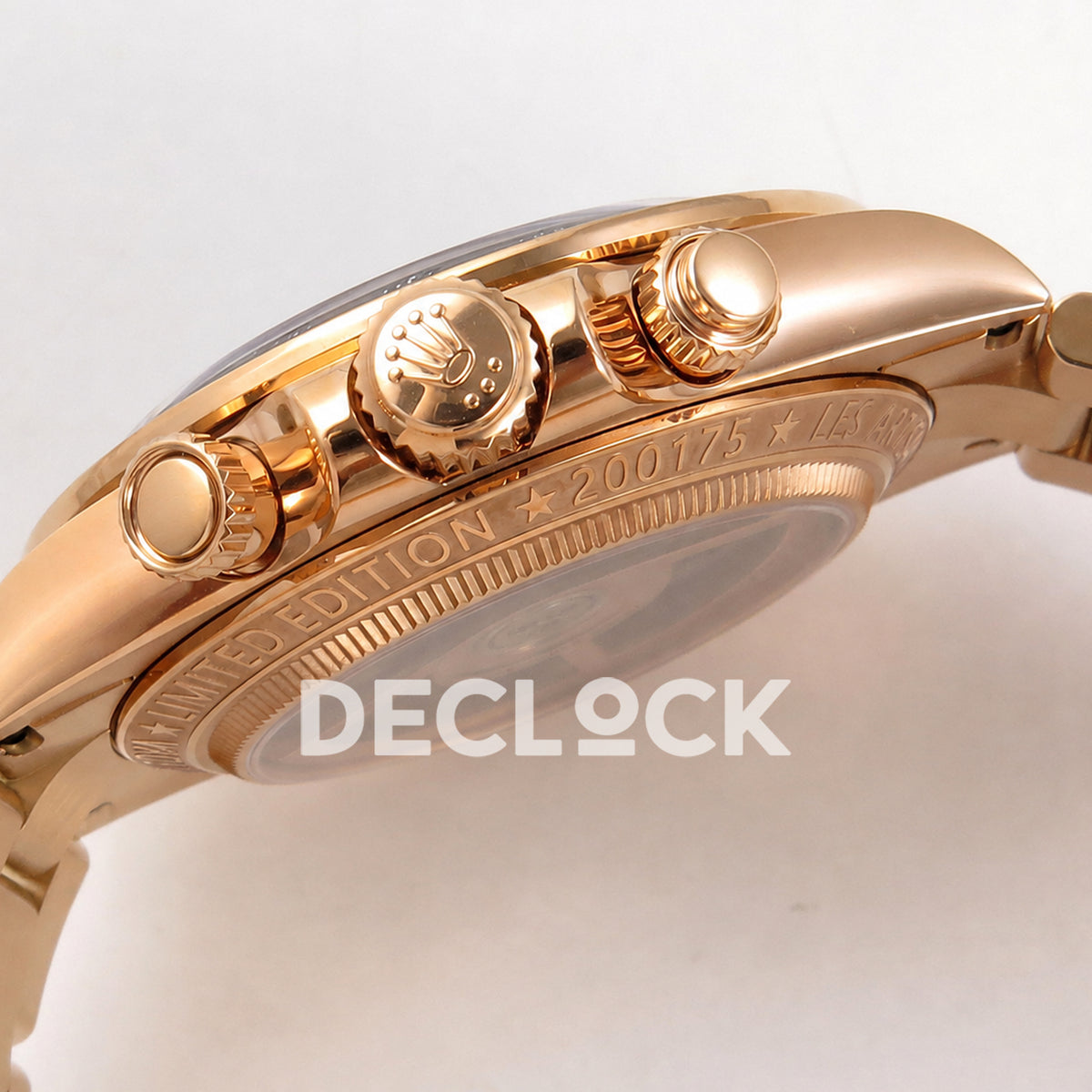 Rolex Daytona Montoya Rose Gold Skeleton SONIC SA4130 Replica
