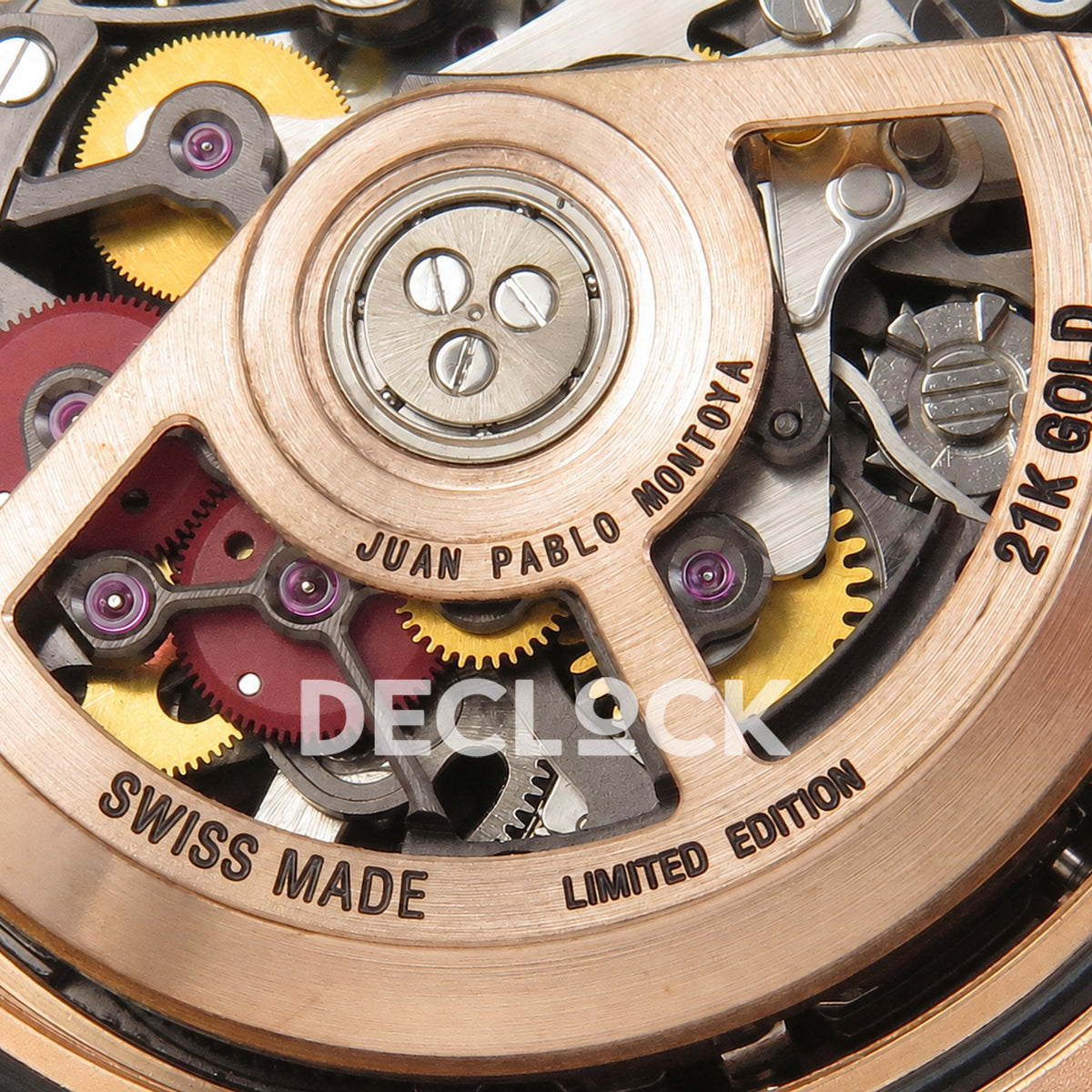 Rolex Daytona Montoya Rose Gold Skeleton SONIC SA4130 Replica