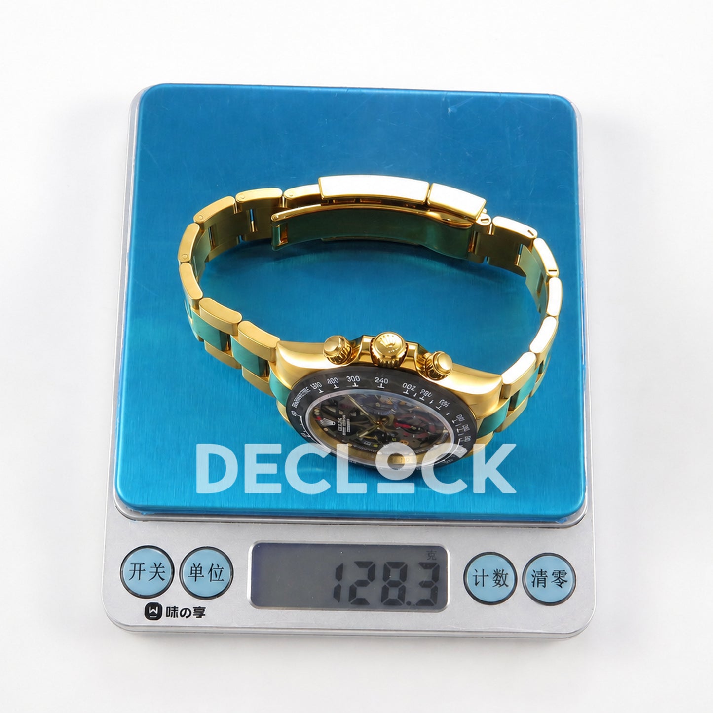 Rolex Daytona Montoya Yellow Gold Skeleton SONIC SA4130 Replica