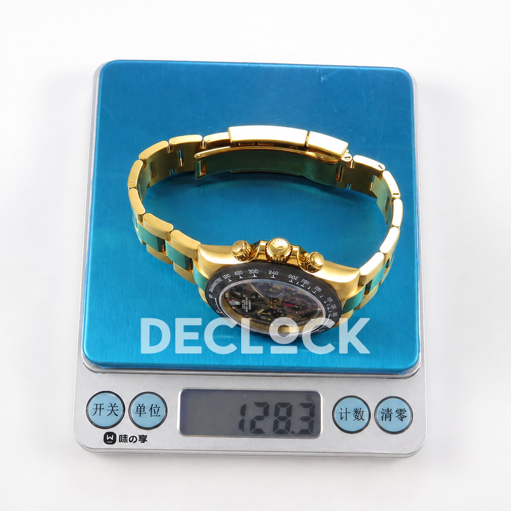 Rolex Daytona Montoya Yellow Gold Skeleton SONIC SA4130 Replica
