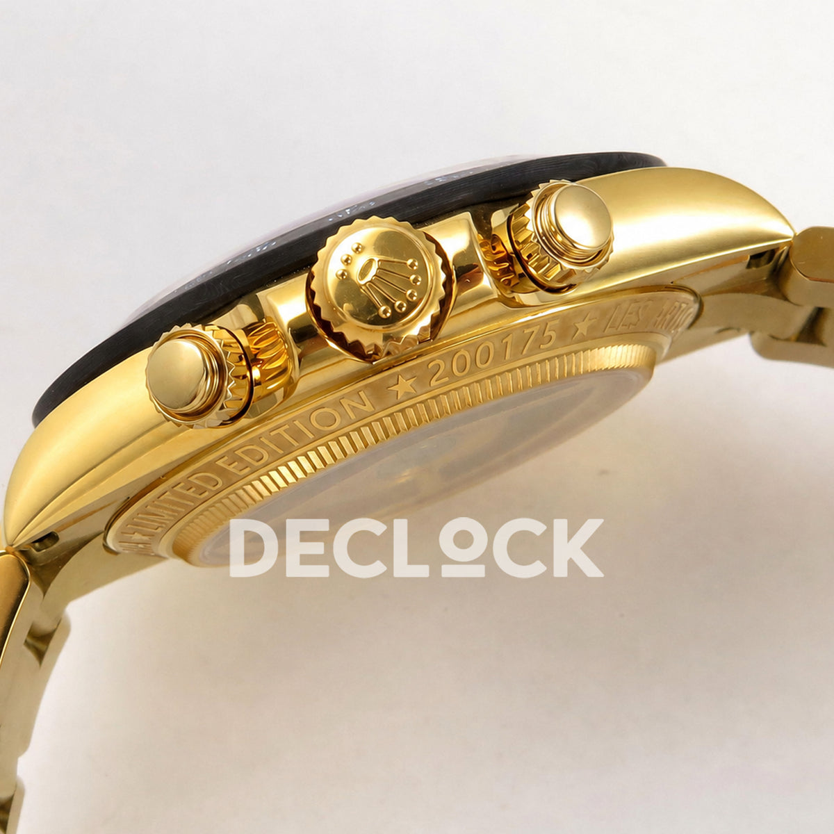 Rolex Daytona Montoya Yellow Gold Skeleton SONIC SA4130 Replica