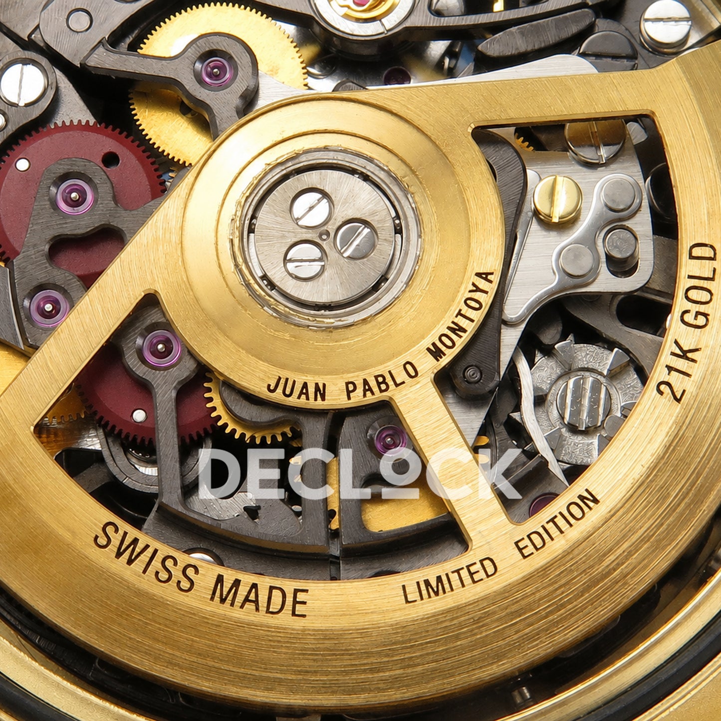 Rolex Daytona Montoya Yellow Gold Skeleton SONIC SA4130 Replica
