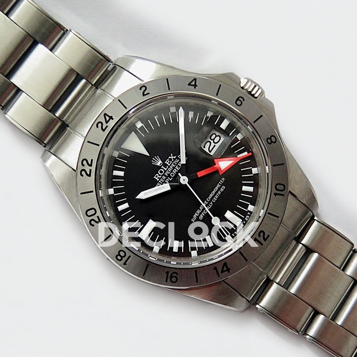 Rolex Explorer II 1655 Vintage Black Dial BP A2836