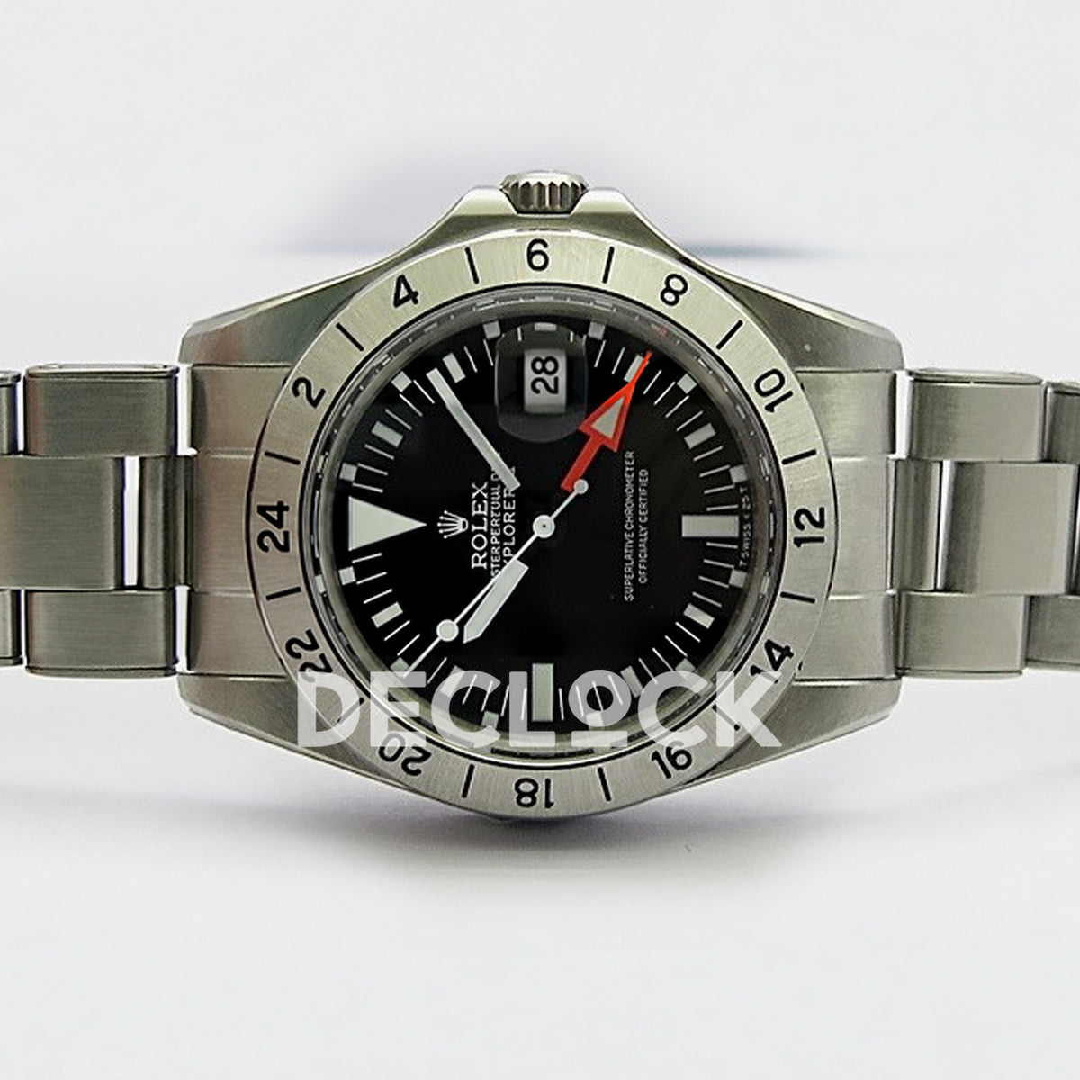 Rolex Explorer II 1655 Vintage Black Dial BP A2836