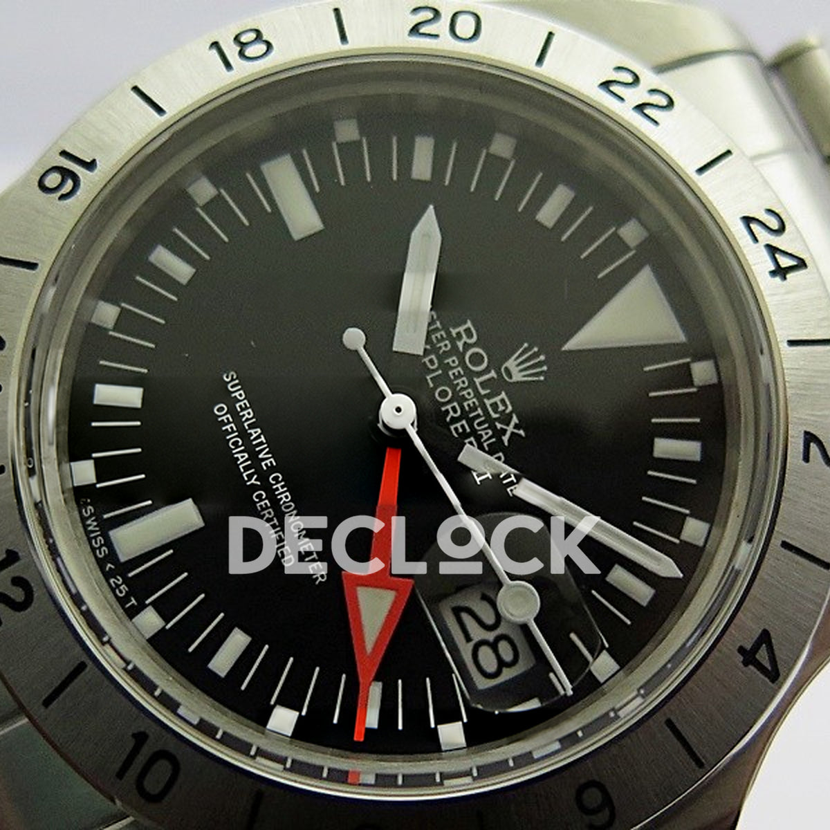 Rolex Explorer II 1655 Vintage Black Dial BP A2836